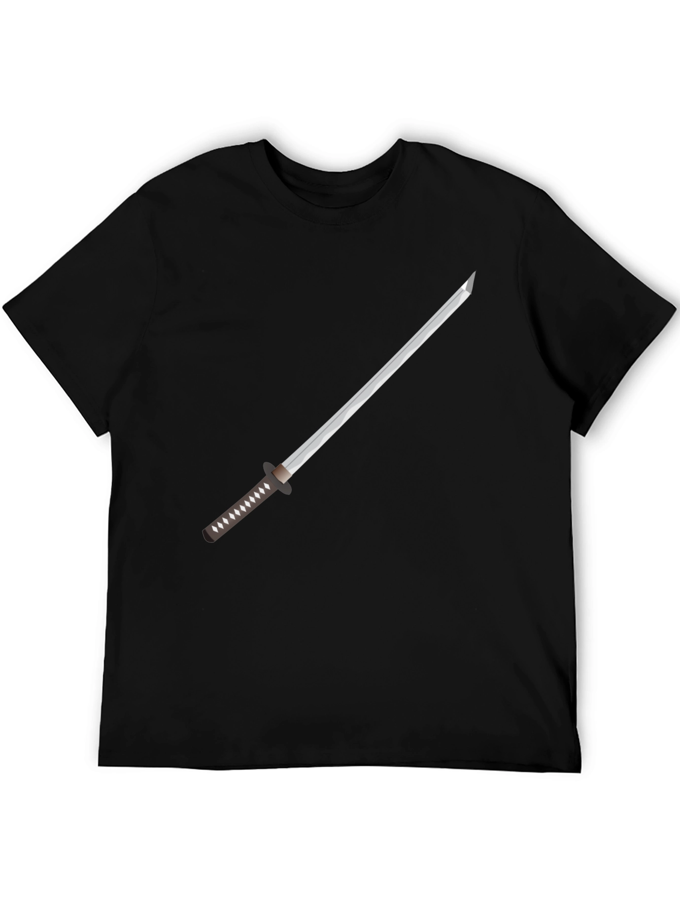 Katana Graphic Tee - Samurai Sword T-Shirt