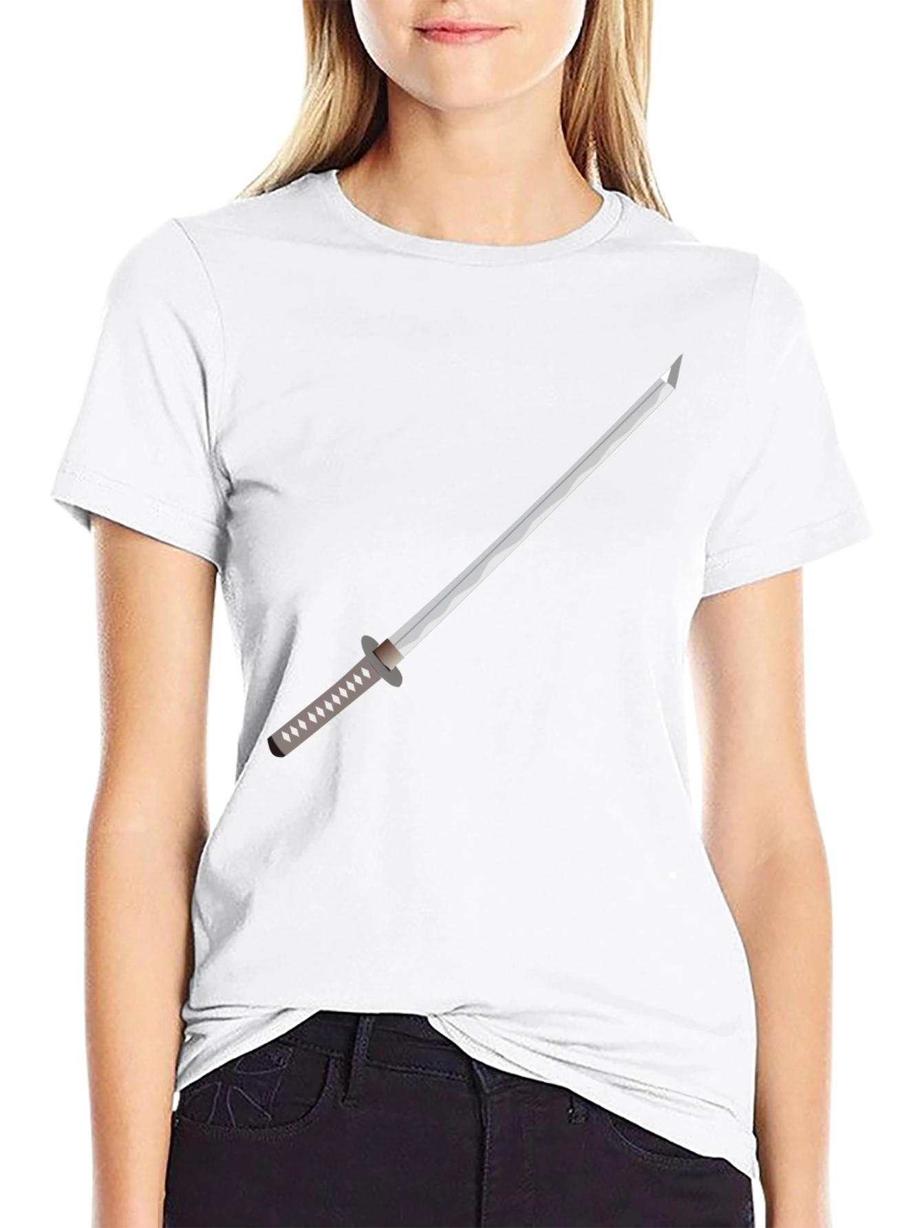 Katana Graphic Tee - Samurai Sword T-Shirt