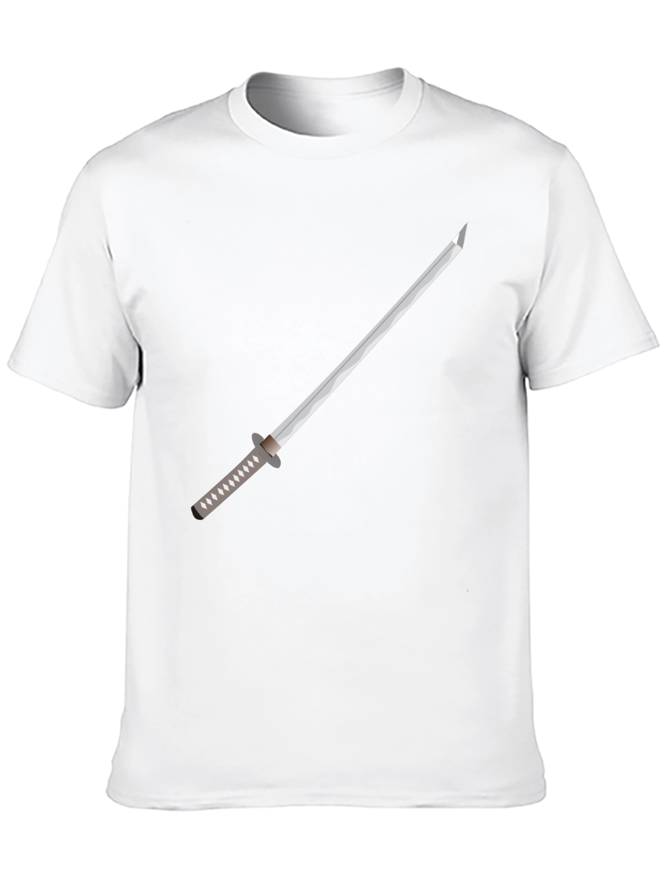Katana Graphic Tee - Samurai Sword T-Shirt