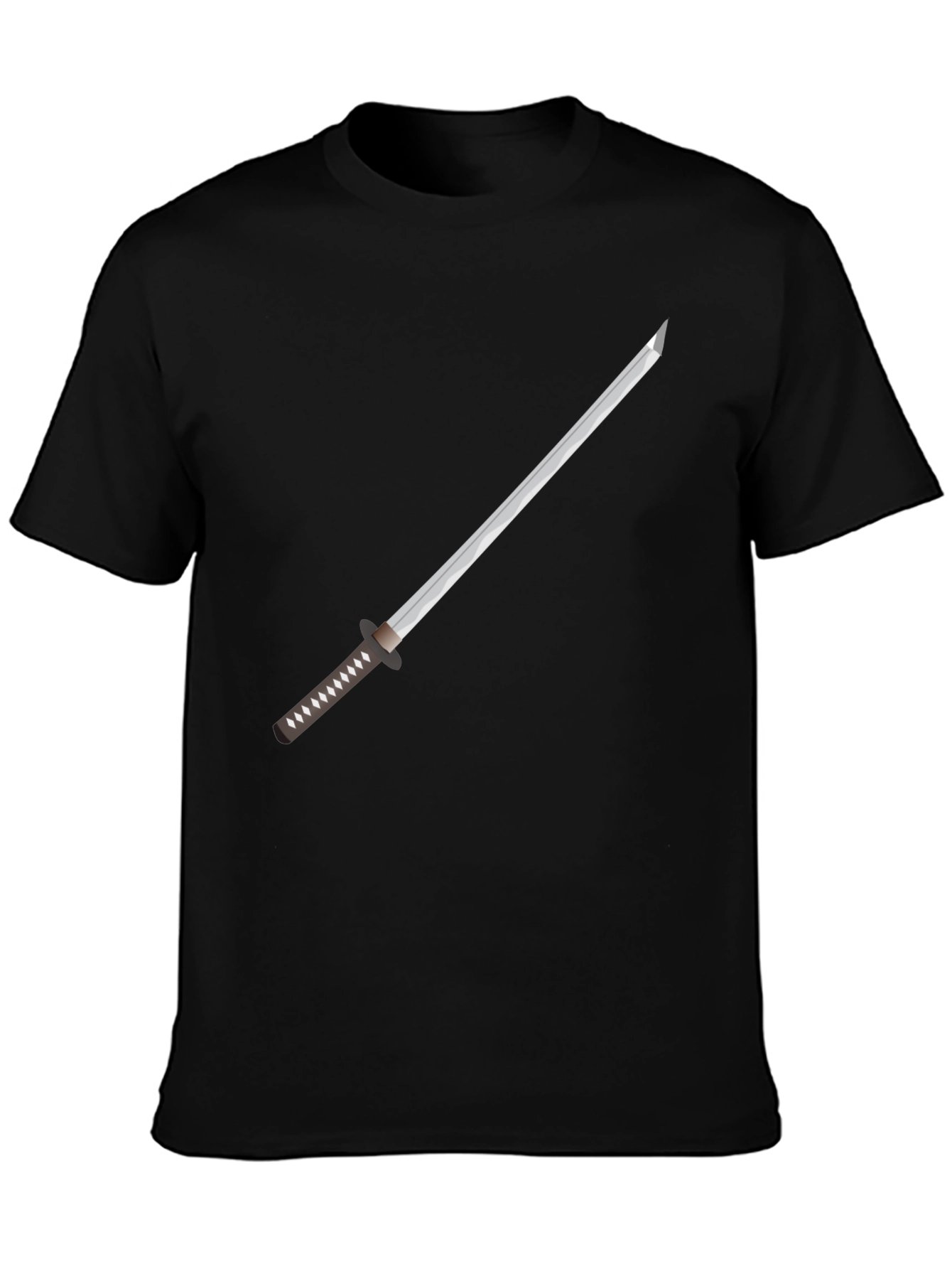 Katana Graphic Tee - Samurai Sword T-Shirt