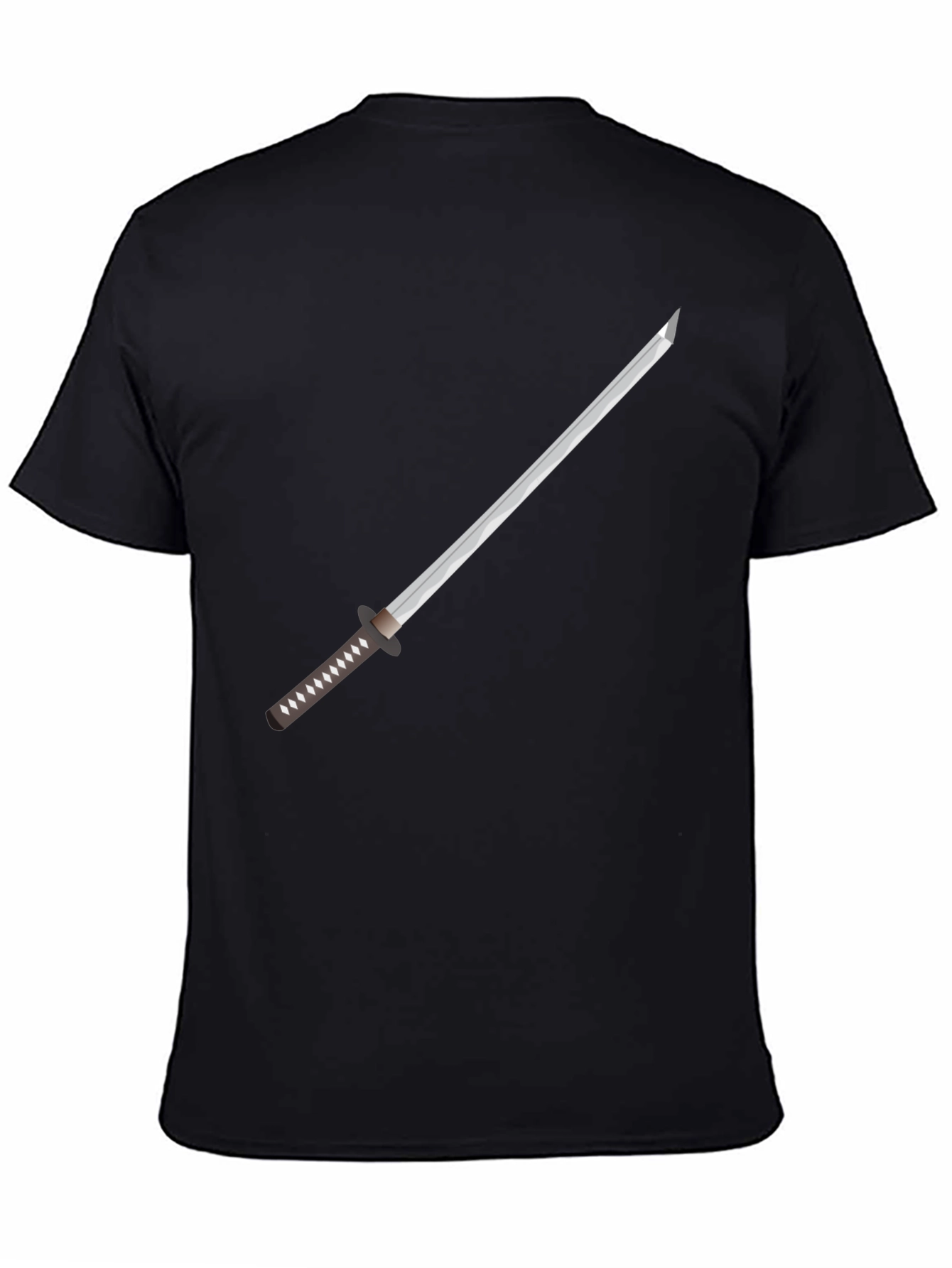 Katana Graphic Tee - Samurai Sword T-Shirt