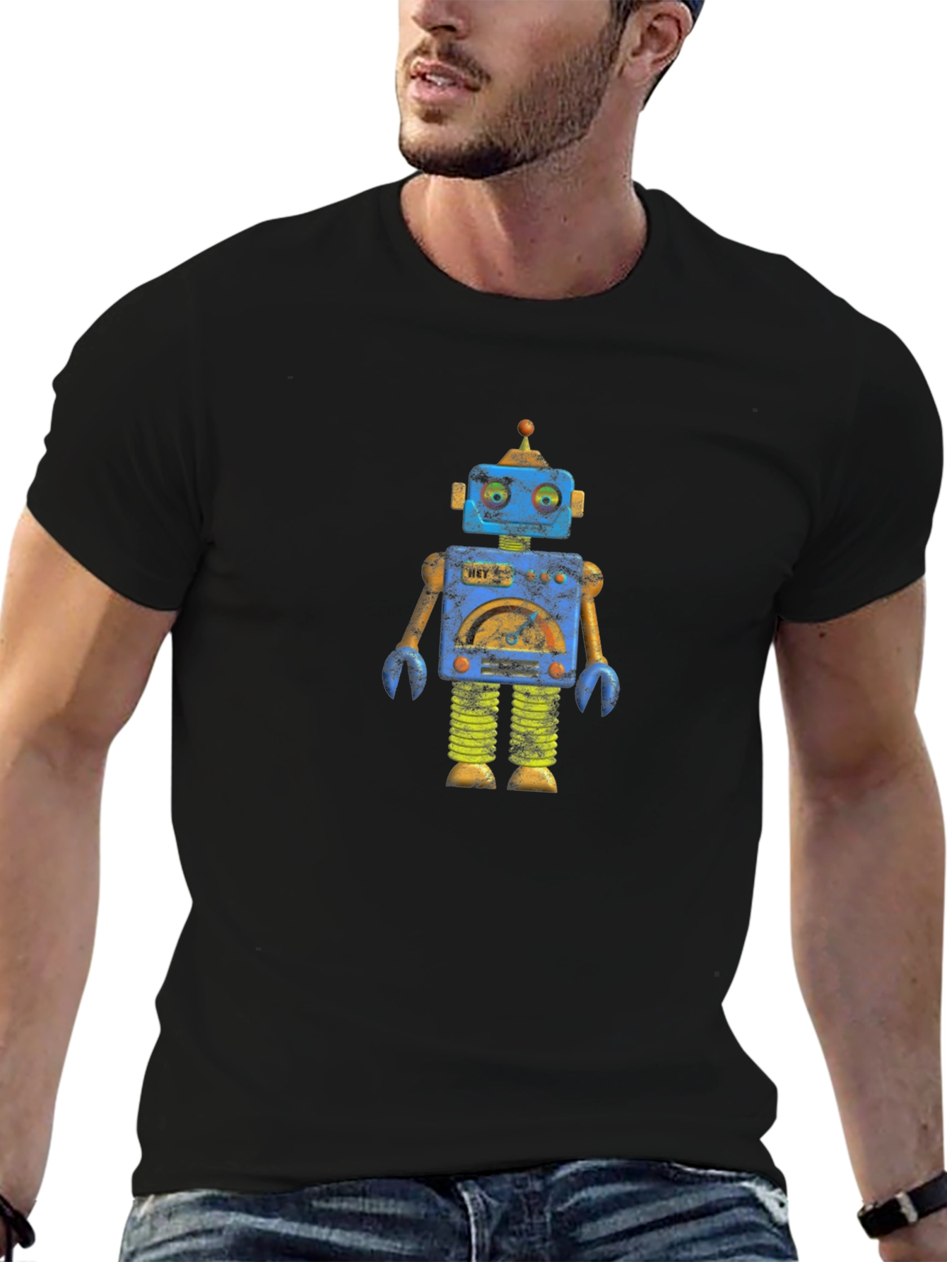 Retro Robot Graphic Tee