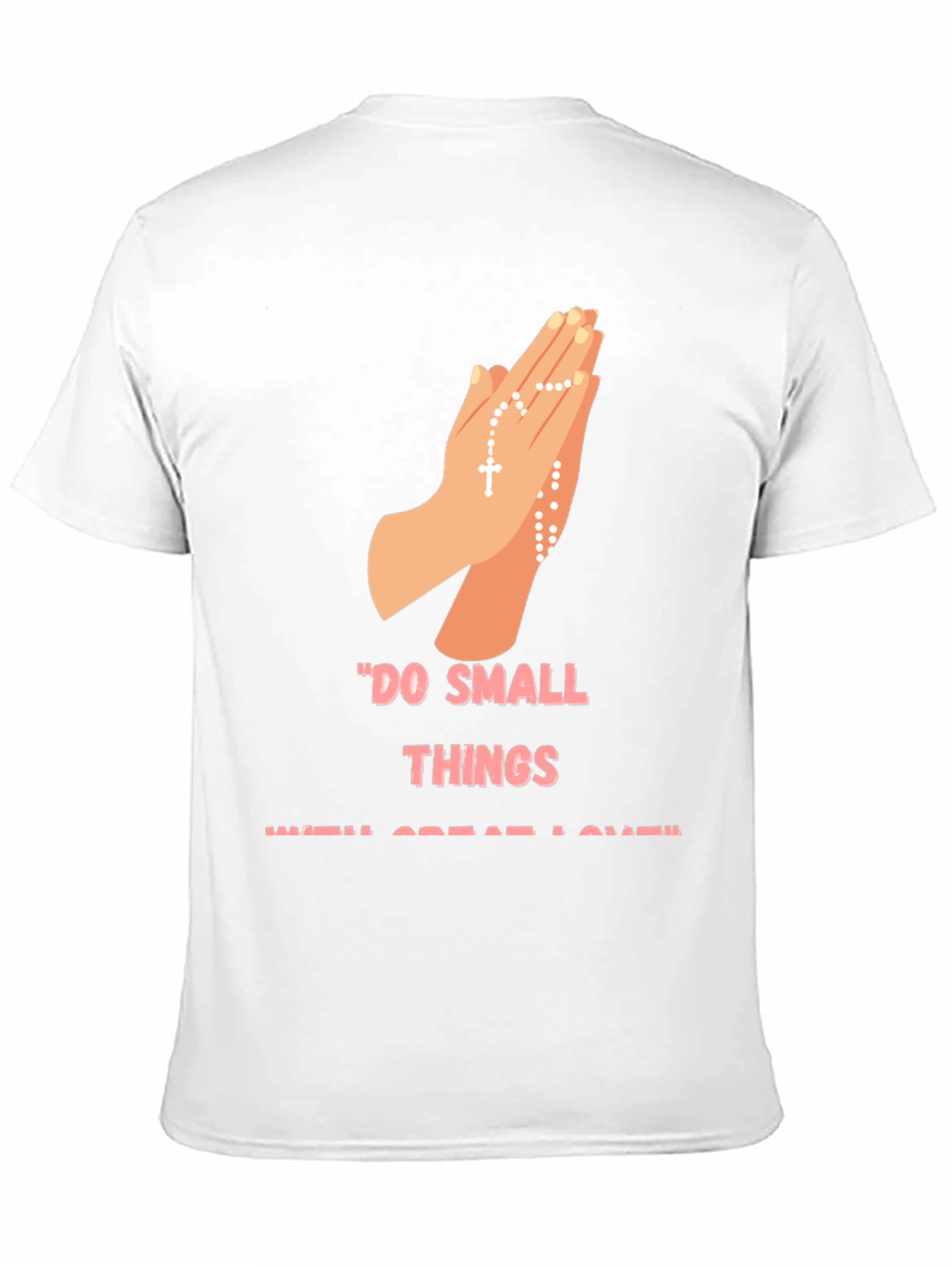 Inspirational Graphic Print Crewneck T-Shirt