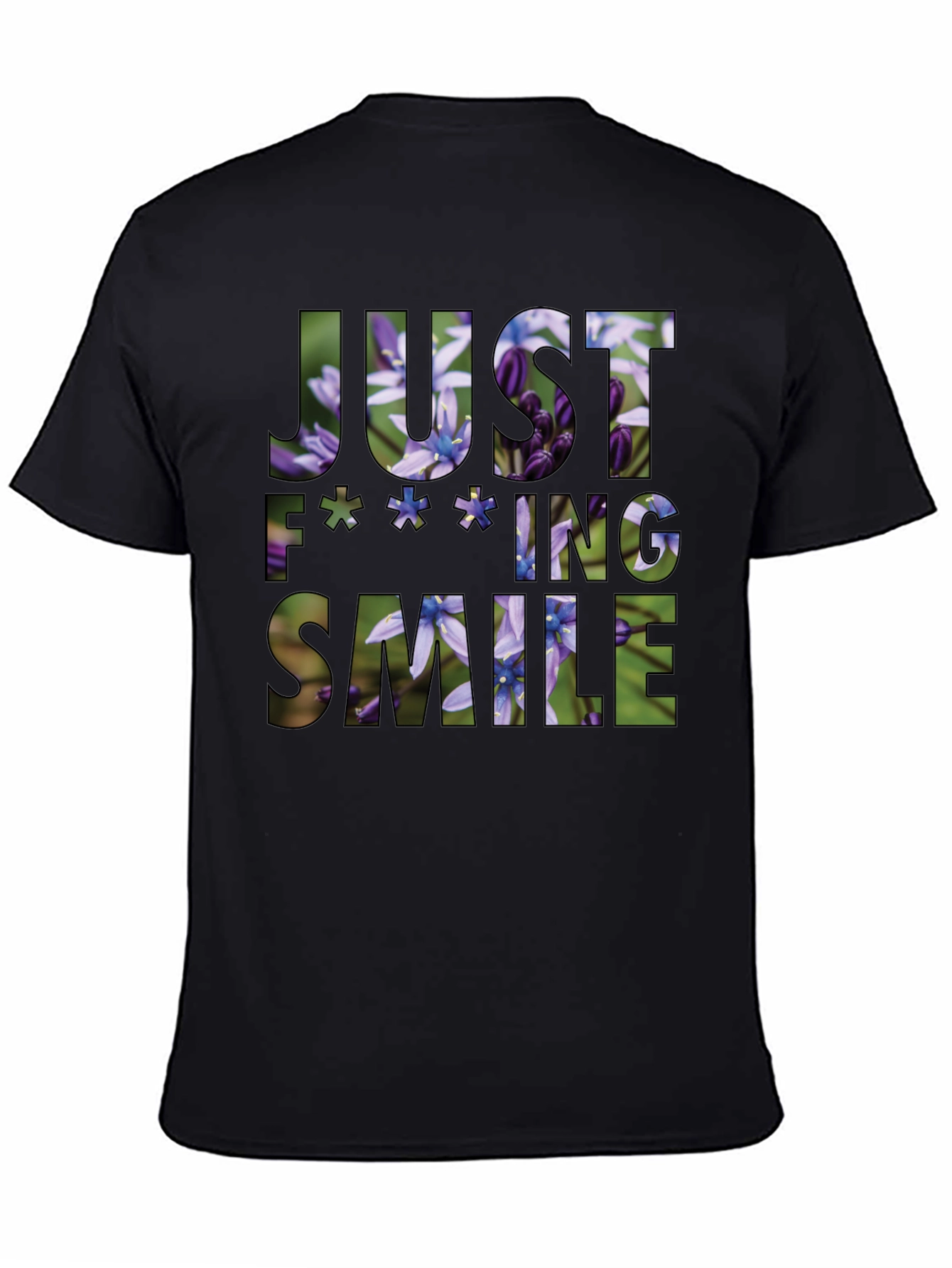Just F**king Smile Graphic Tee