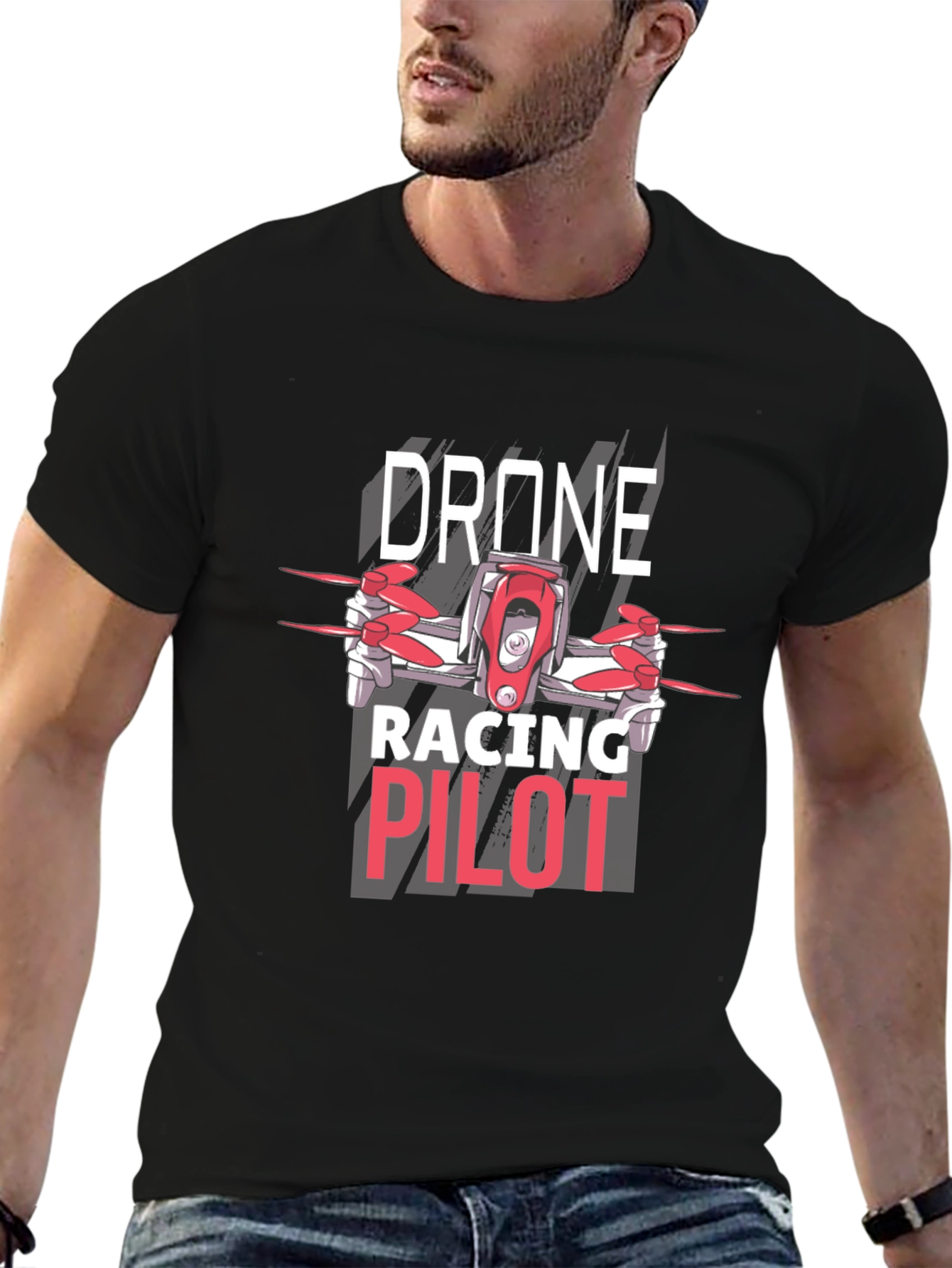 Drone Racing Pilot Graphic T-Shirt