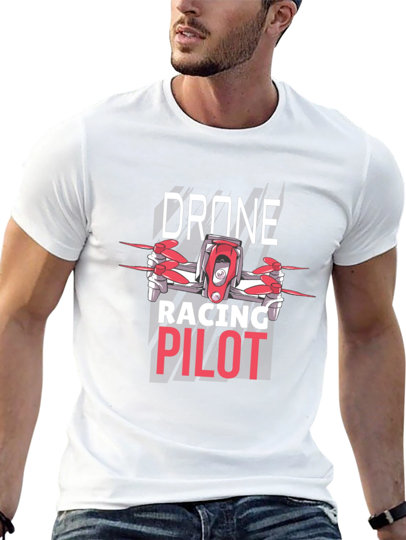 Drone Racing Pilot Graphic T-Shirt