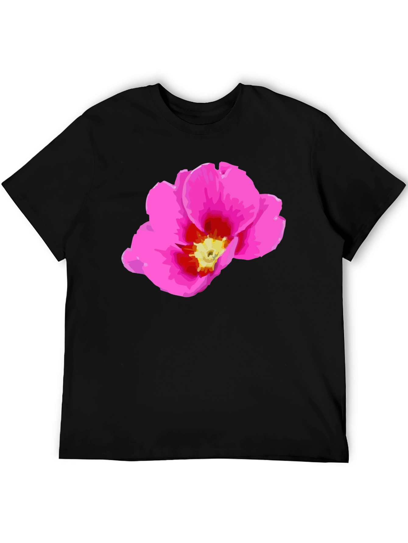 Floral Print T-Shirt - Stylish Casual Wear