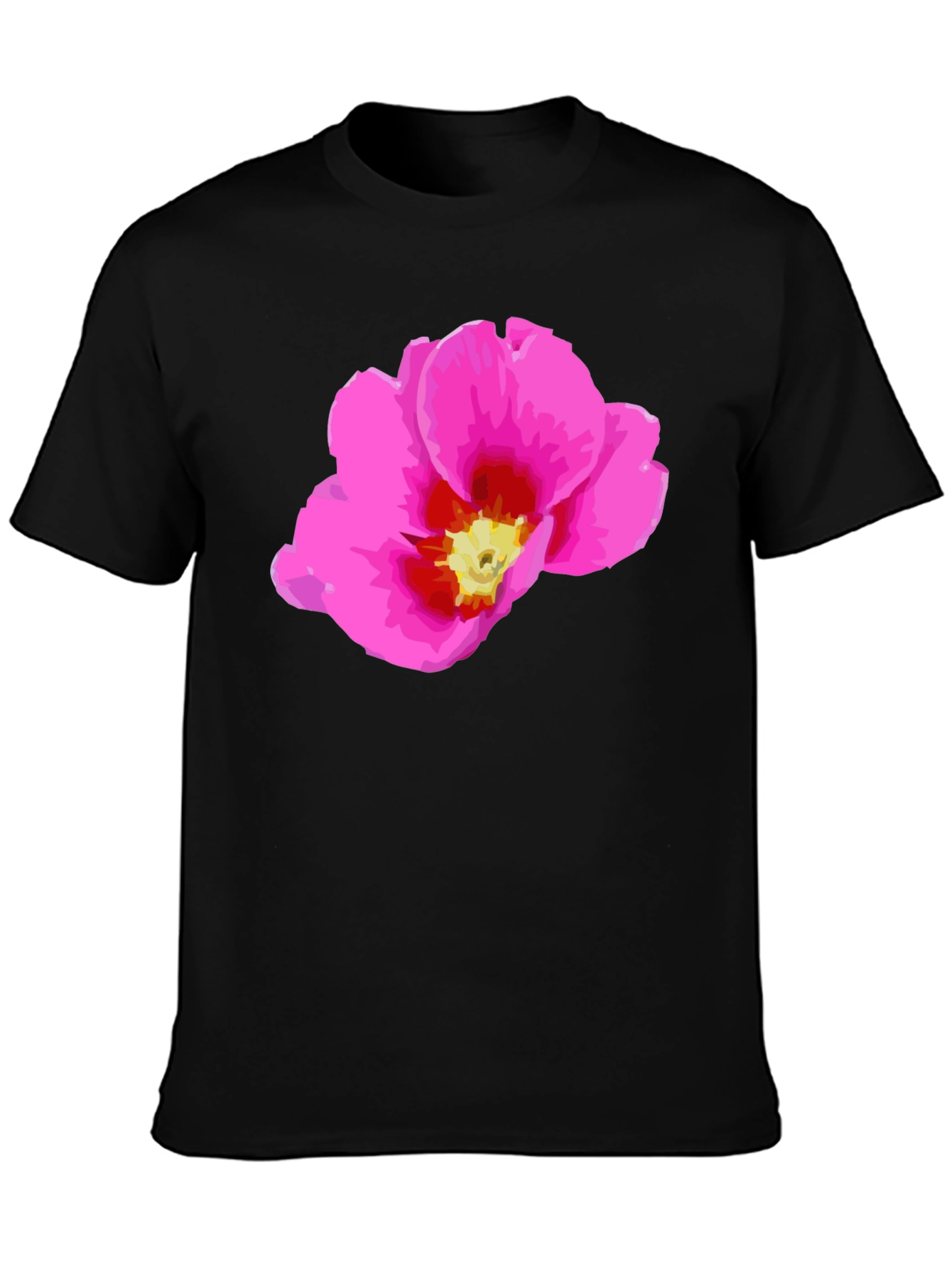Floral Print T-Shirt - Stylish Casual Wear