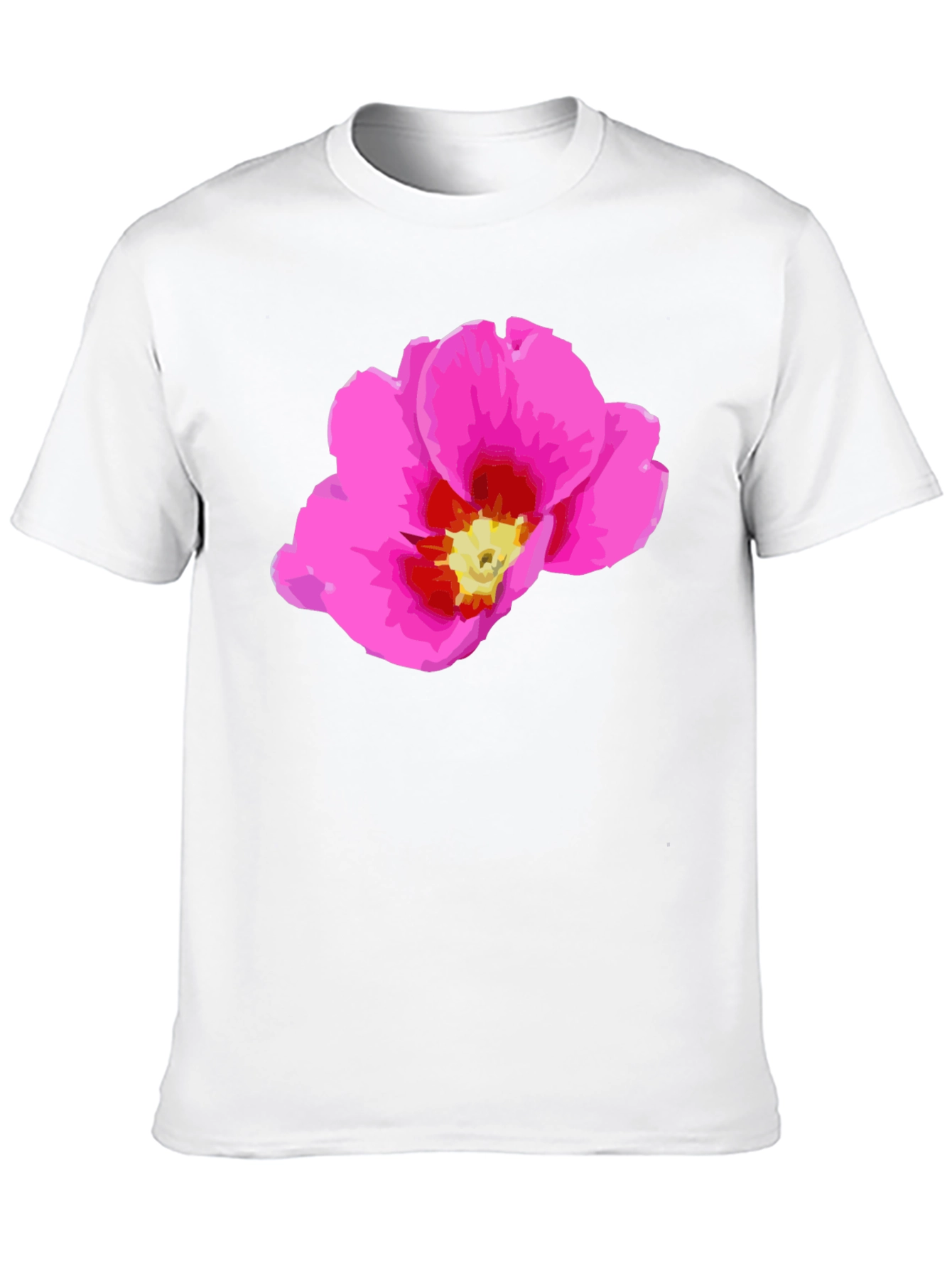 Floral Print T-Shirt - Stylish Casual Wear