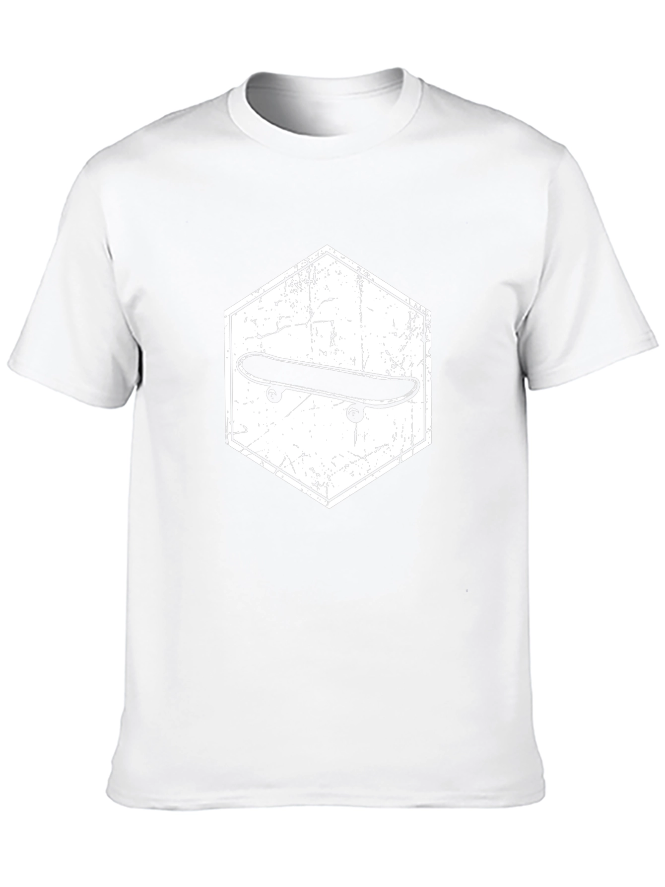 Skateboard Graphic Black T-Shirt