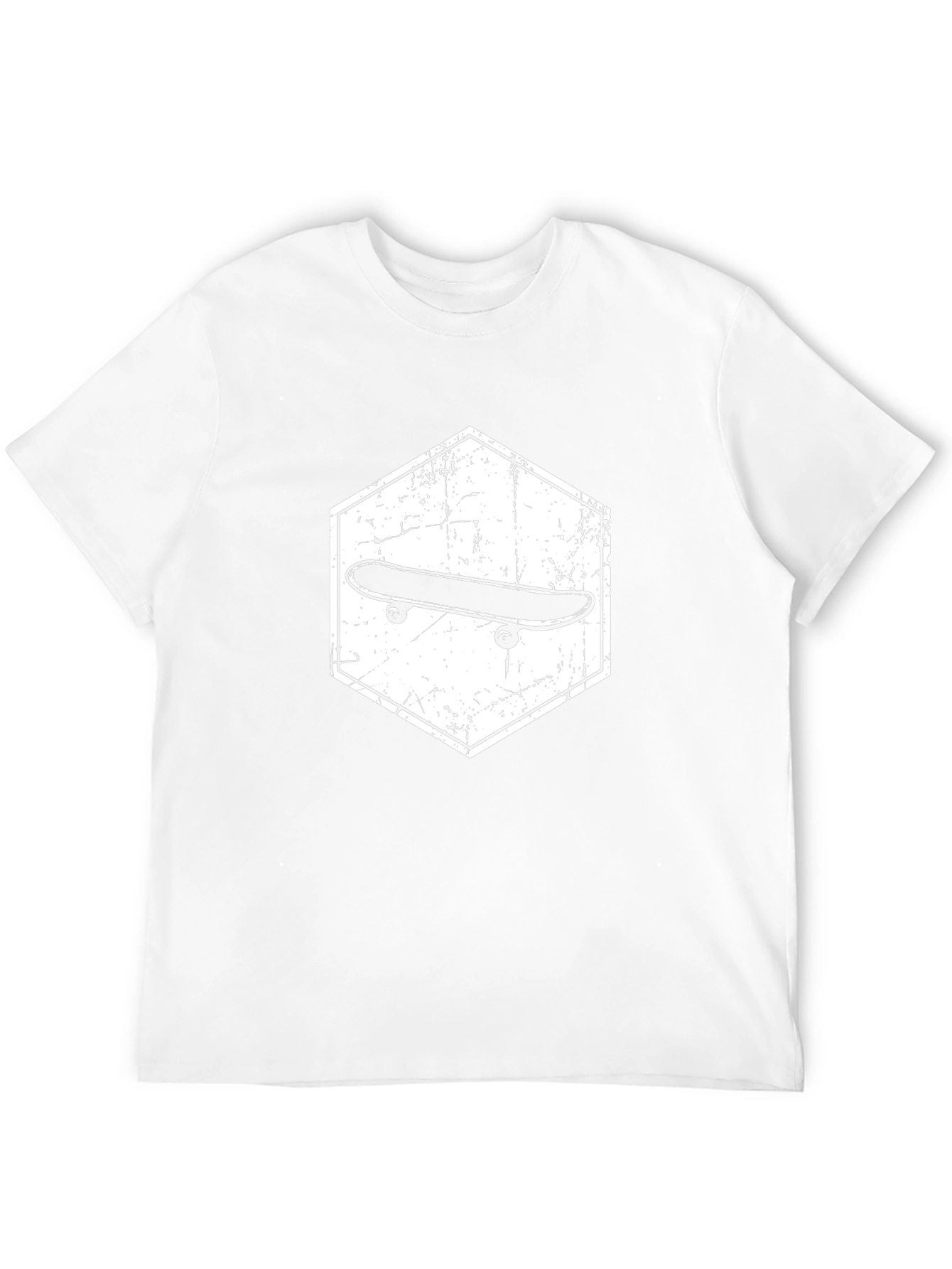 Skateboard Graphic Black T-Shirt