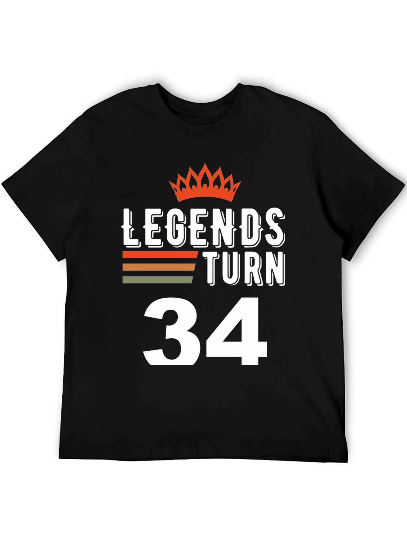 Legends Turn 34 T-Shirt