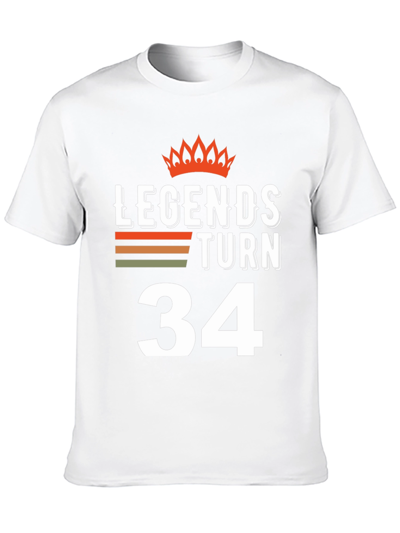 Legends Turn 34 T-Shirt