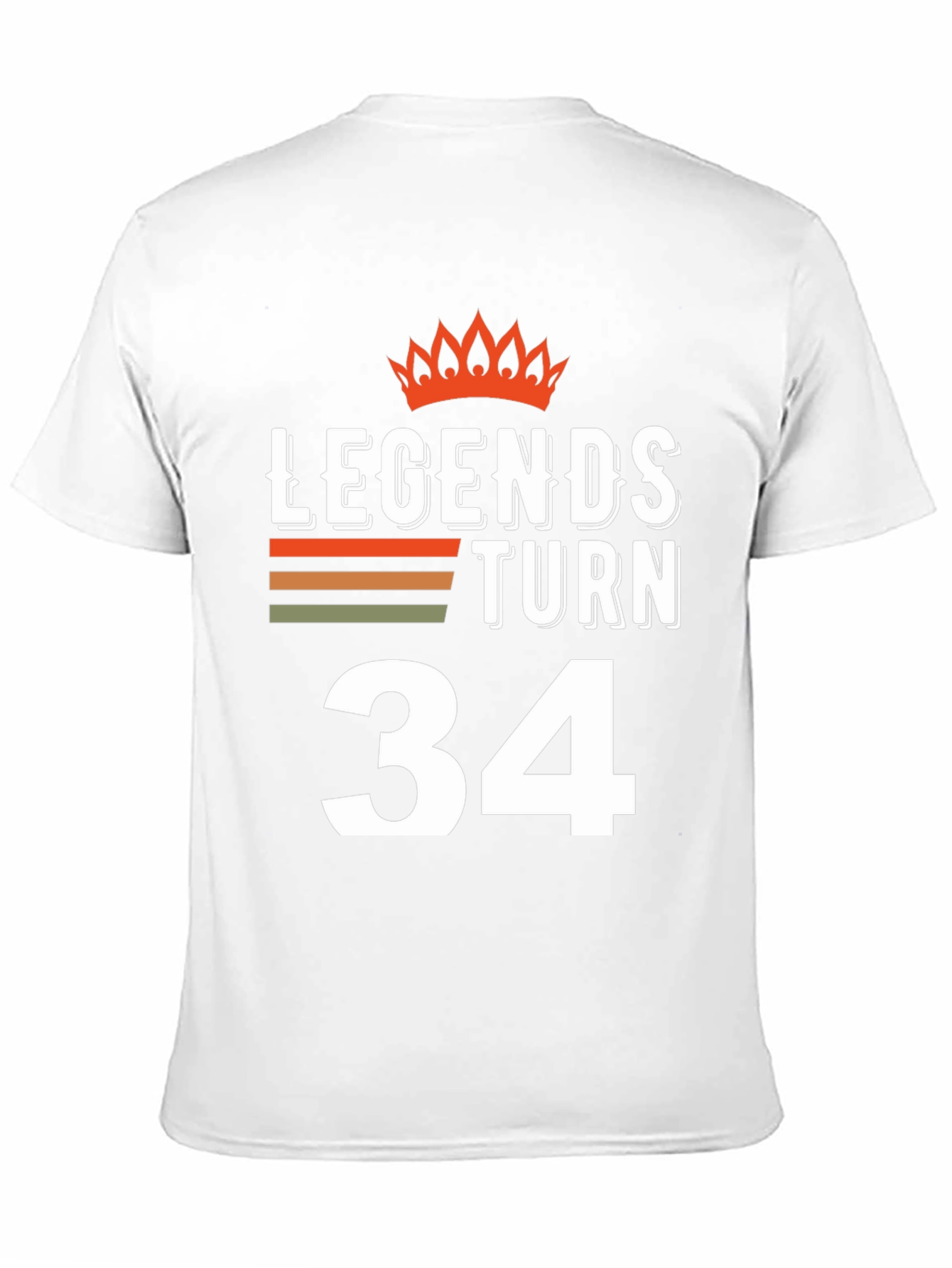 Legends Turn 34 T-Shirt