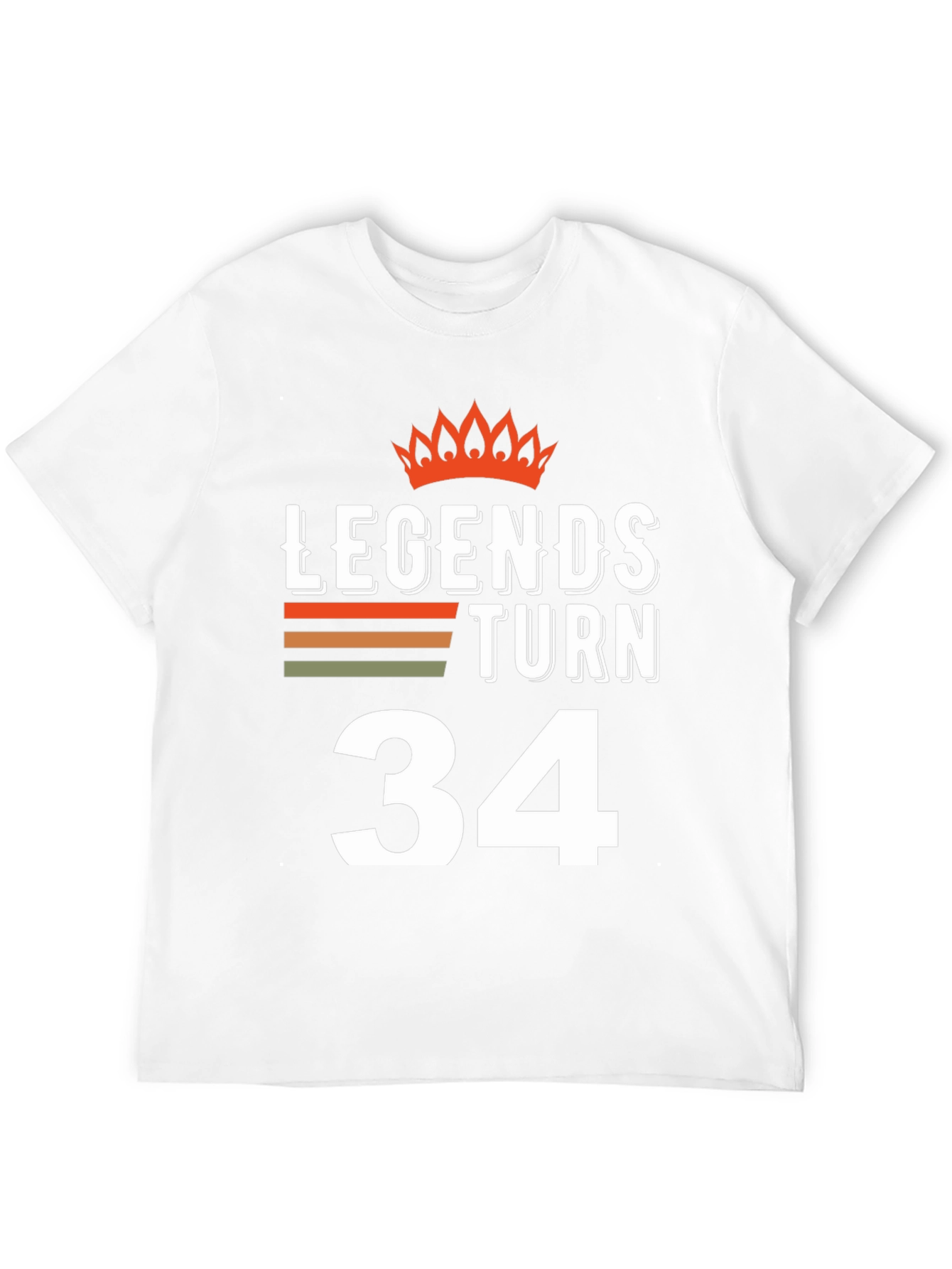 Legends Turn 34 T-Shirt