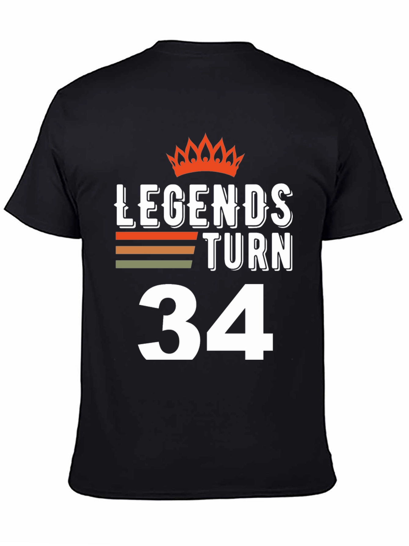 Legends Turn 34 T-Shirt