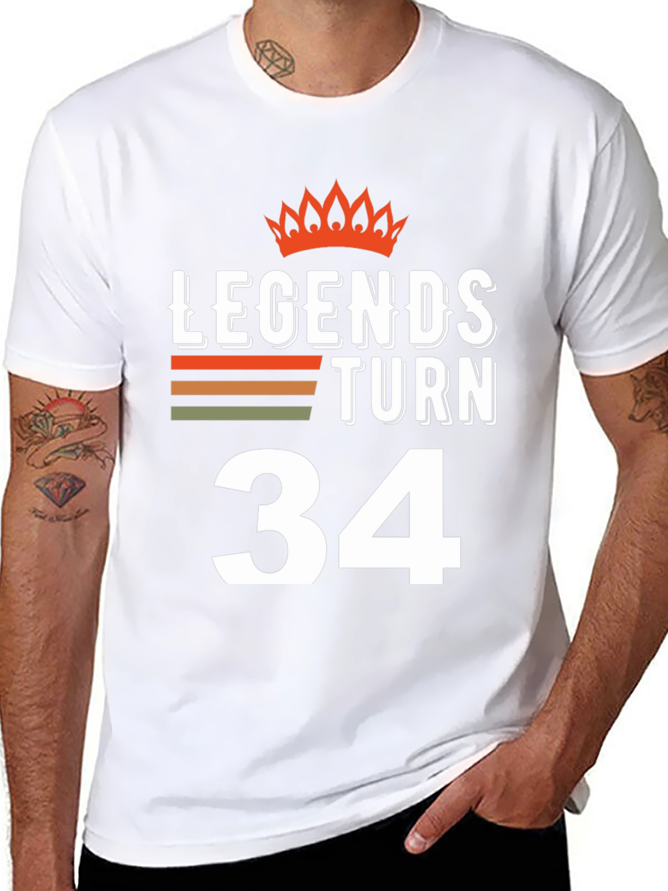 Legends Turn 34 T-Shirt