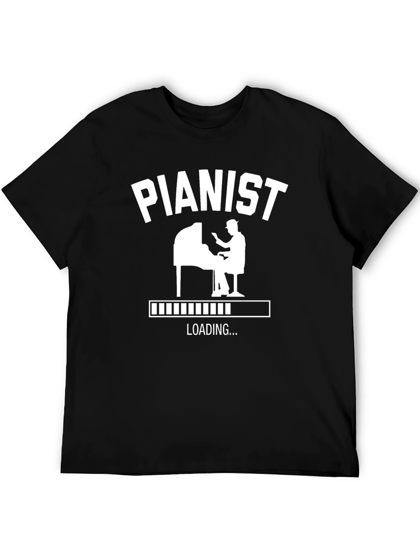 Pianist Loading Funny Musician T-Shirt