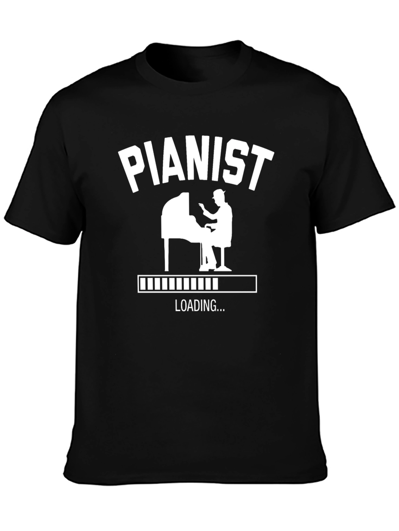 Pianist Loading Funny Musician T-Shirt