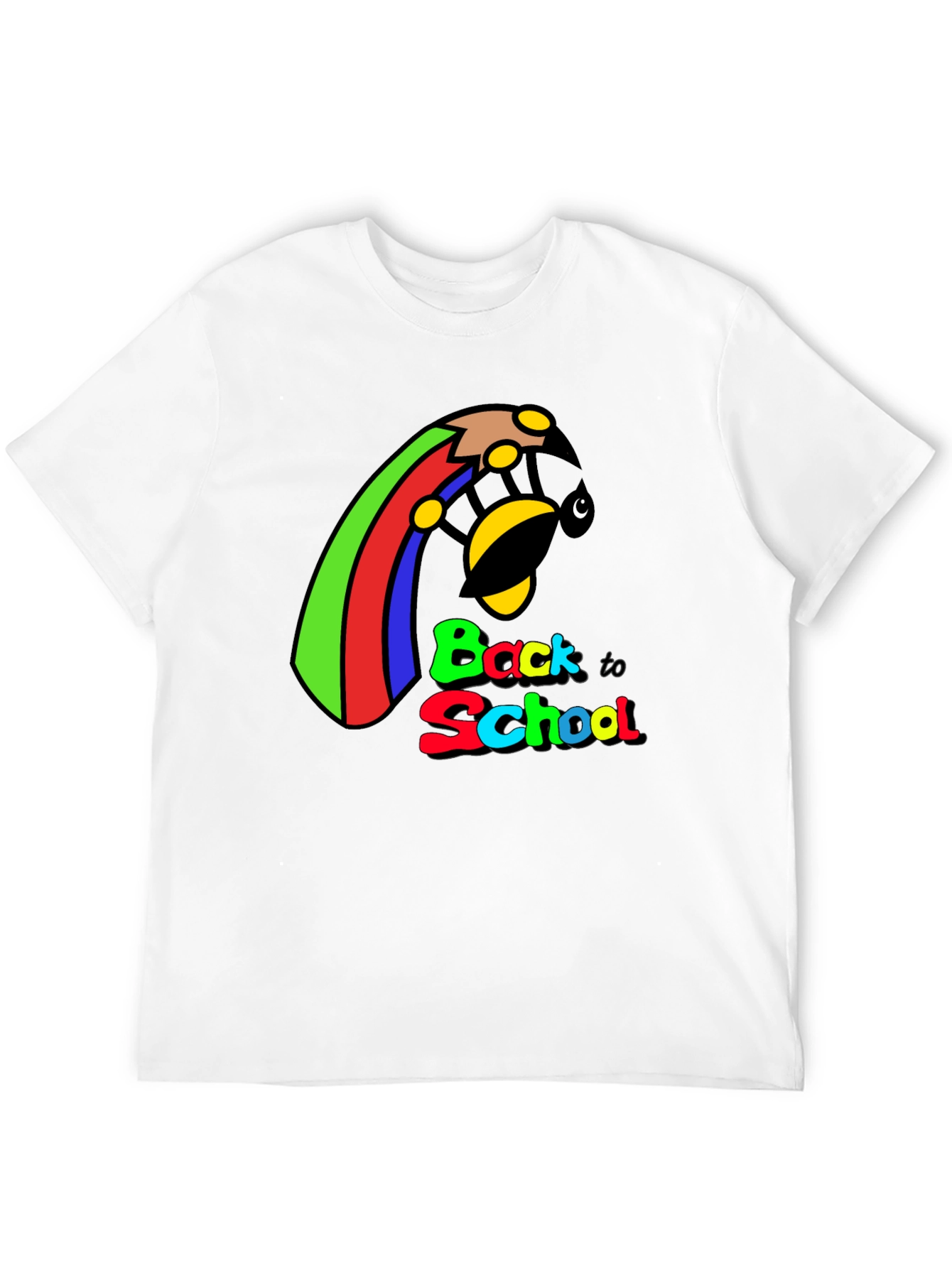 Back to School Graphic Tee - Unisex Black T-Shirt