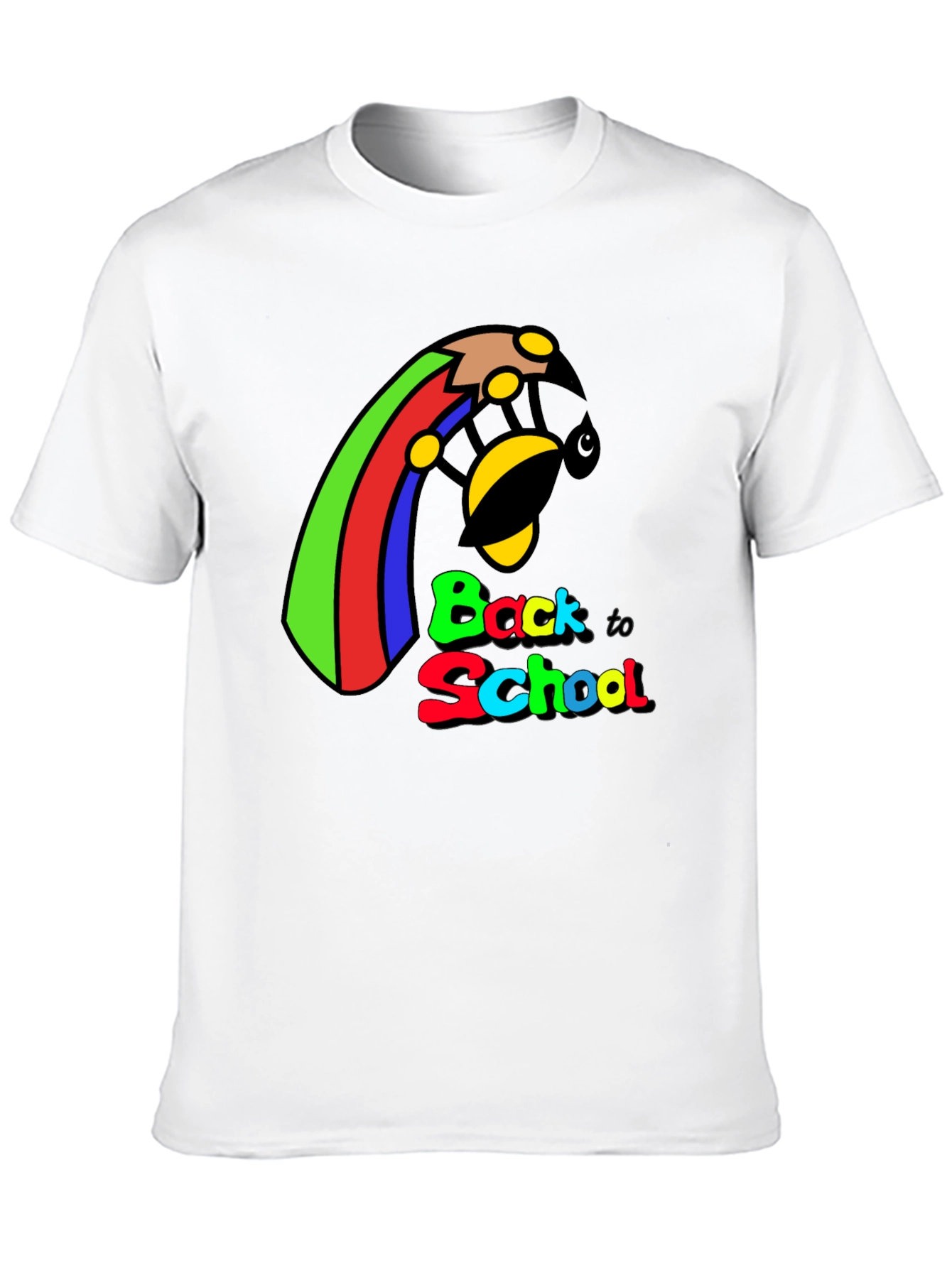 Back to School Graphic Tee - Unisex Black T-Shirt
