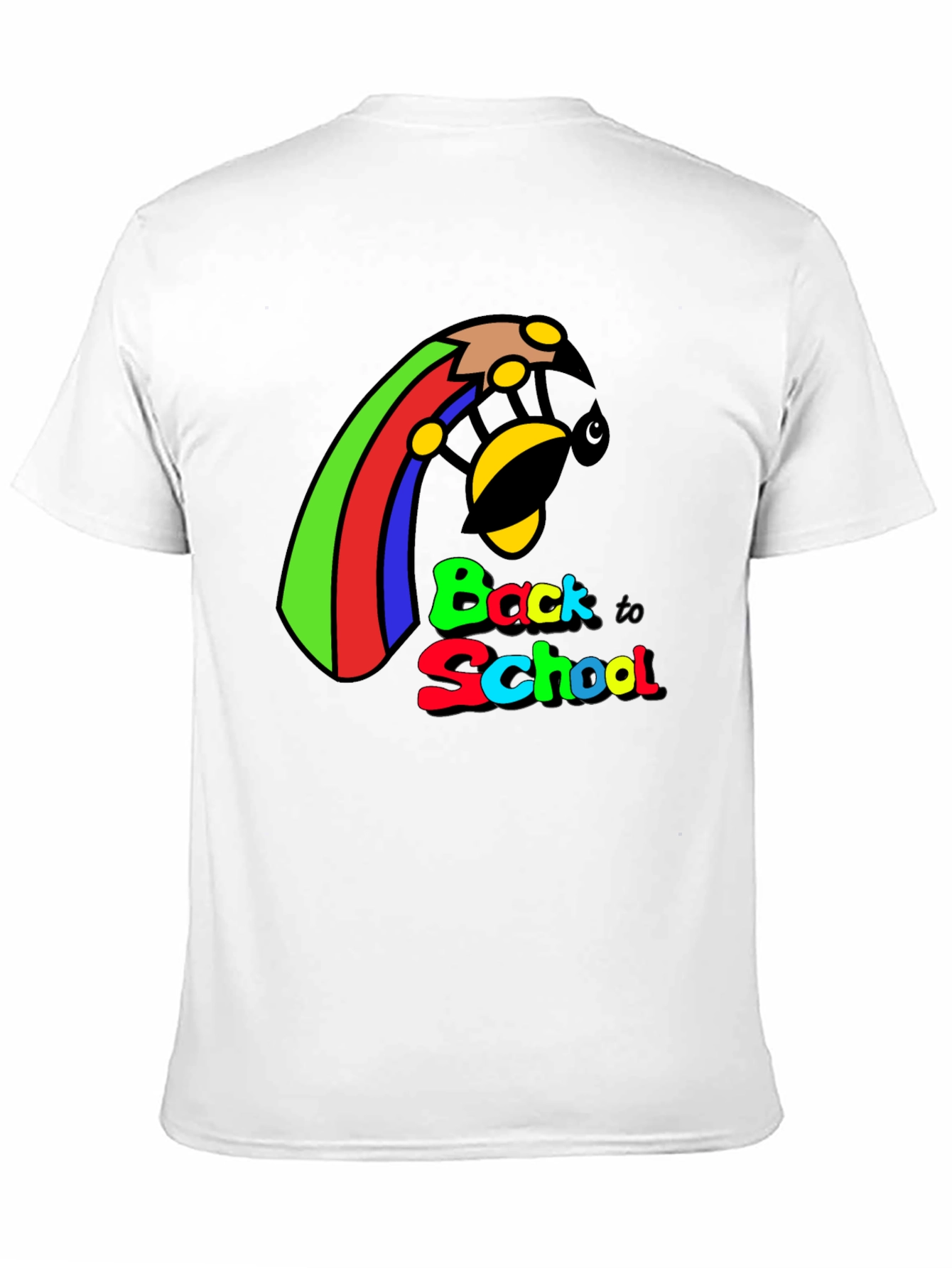Back to School Graphic Tee - Unisex Black T-Shirt