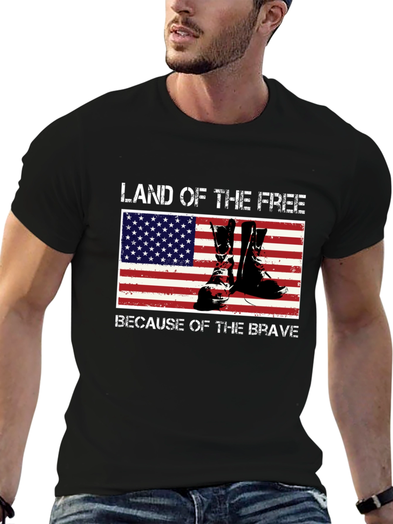 Land of the Free Graphic T-Shirt