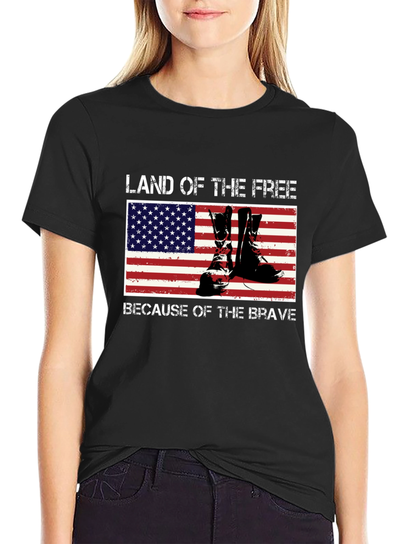 Land of the Free Graphic T-Shirt