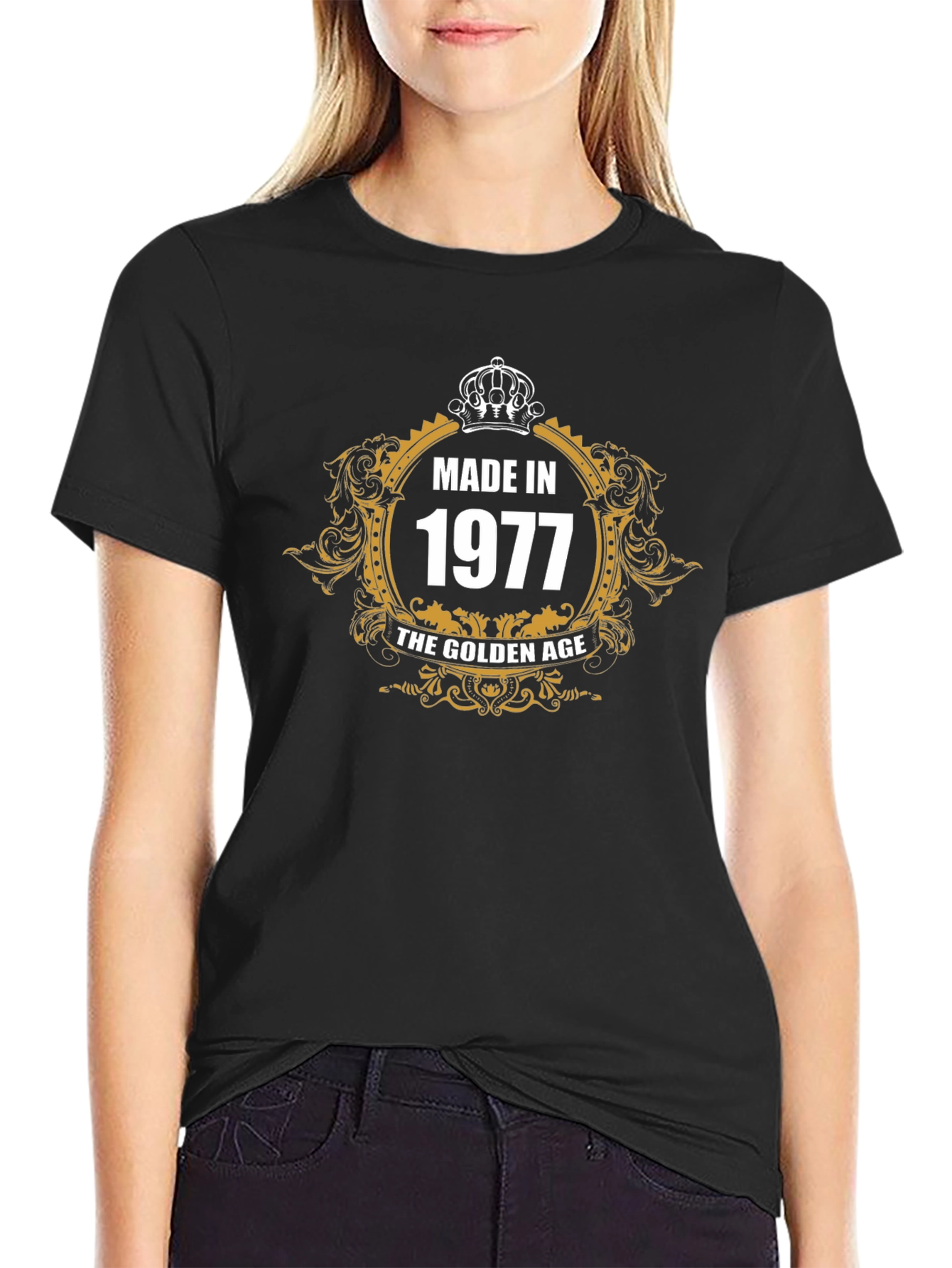 Made In 1977 Golden Age Graphic T-Shirt