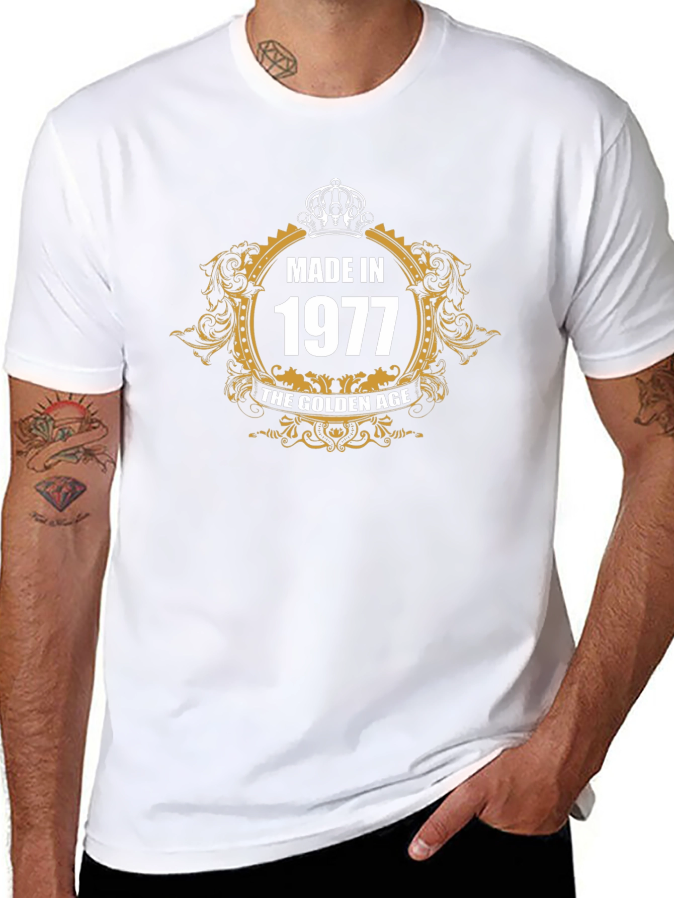Made In 1977 Golden Age Graphic T-Shirt