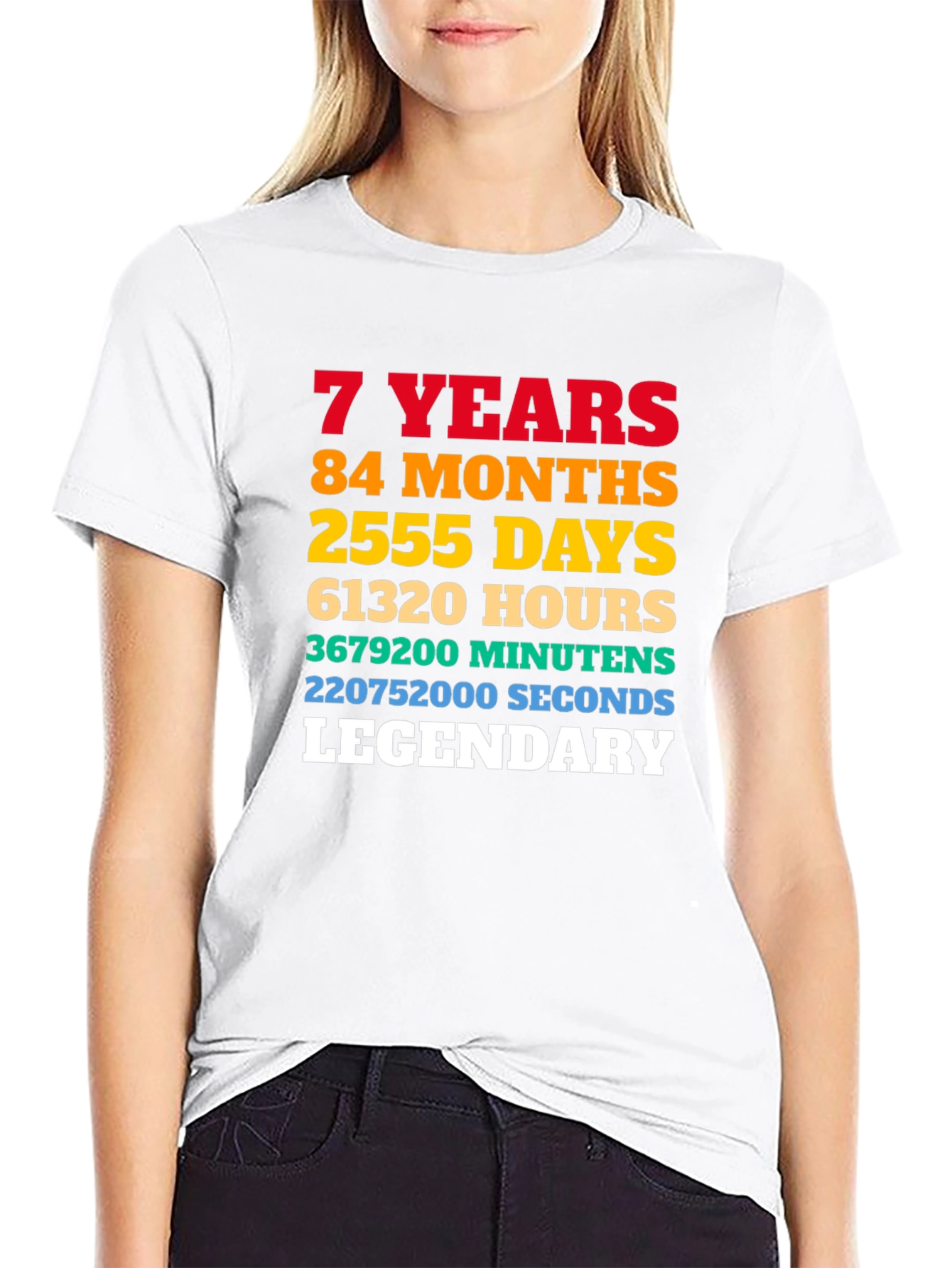 7 Years Legendary Graphic T-Shirt