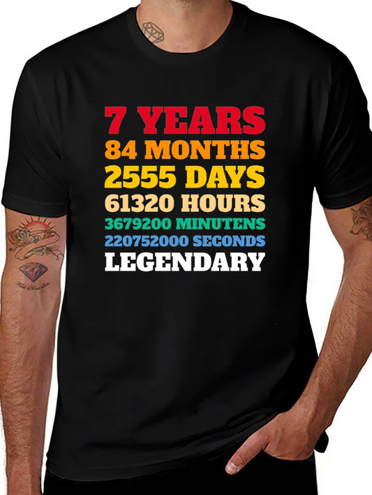 7 Years Legendary Graphic T-Shirt