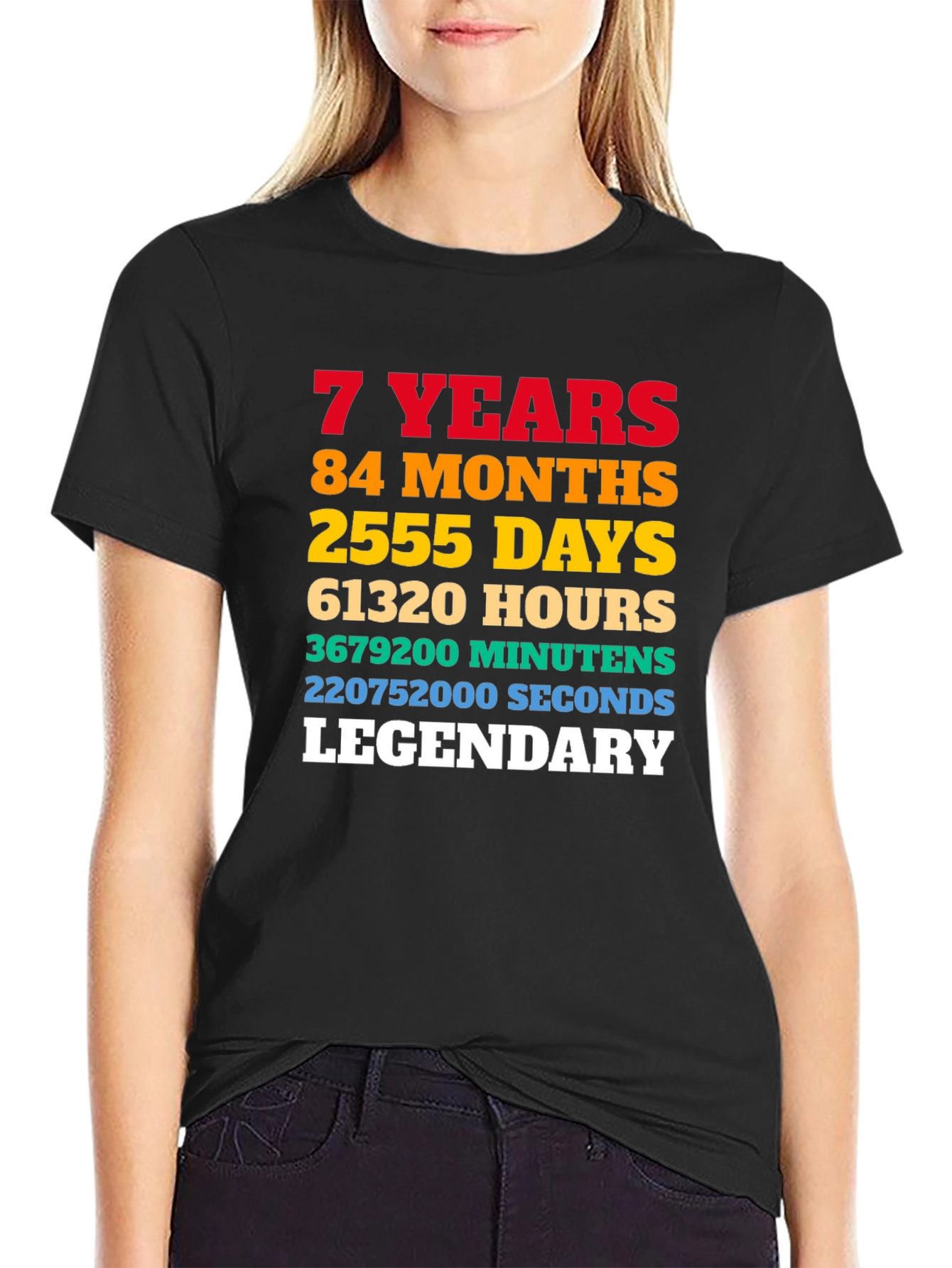 7 Years Legendary Graphic T-Shirt