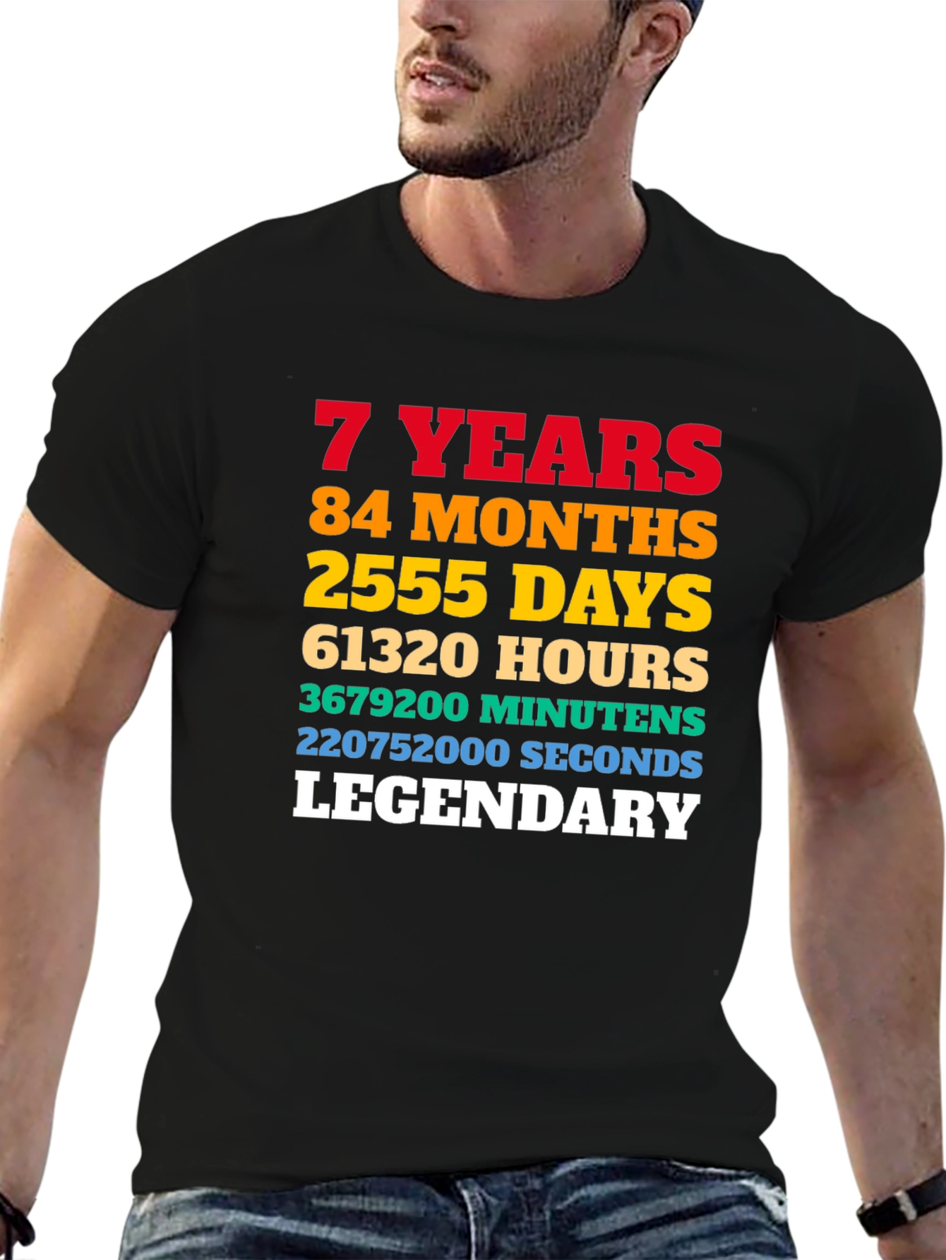 7 Years Legendary Graphic T-Shirt