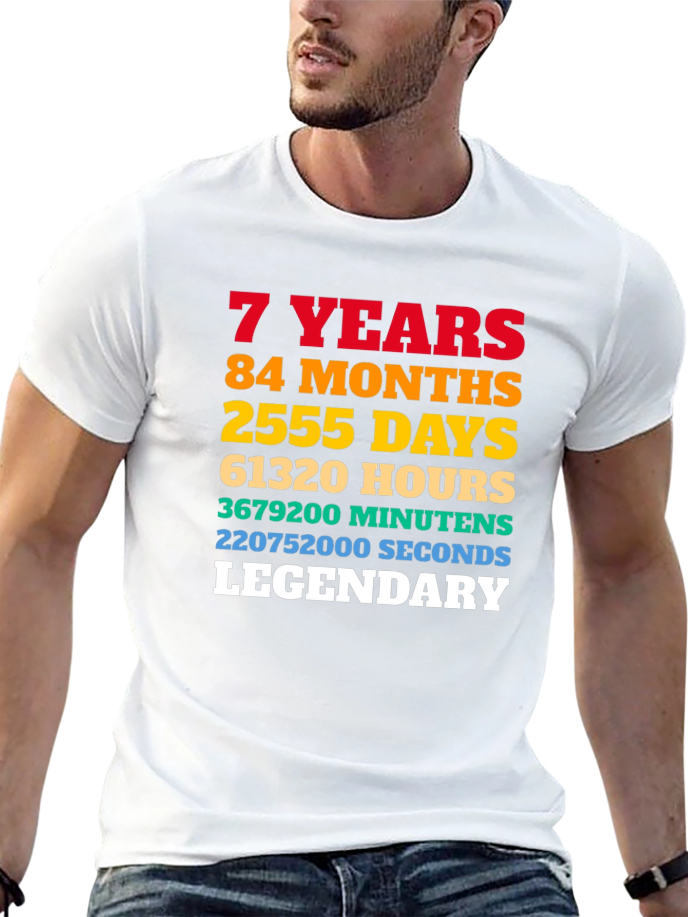 7 Years Legendary Graphic T-Shirt
