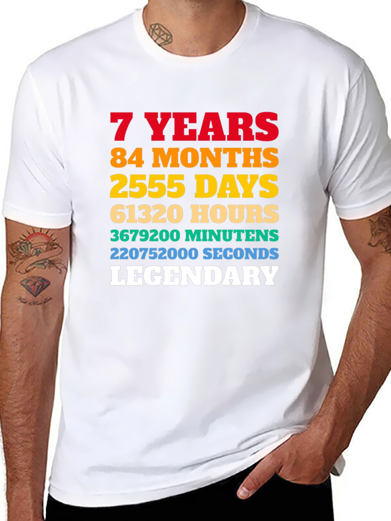 7 Years Legendary Graphic T-Shirt