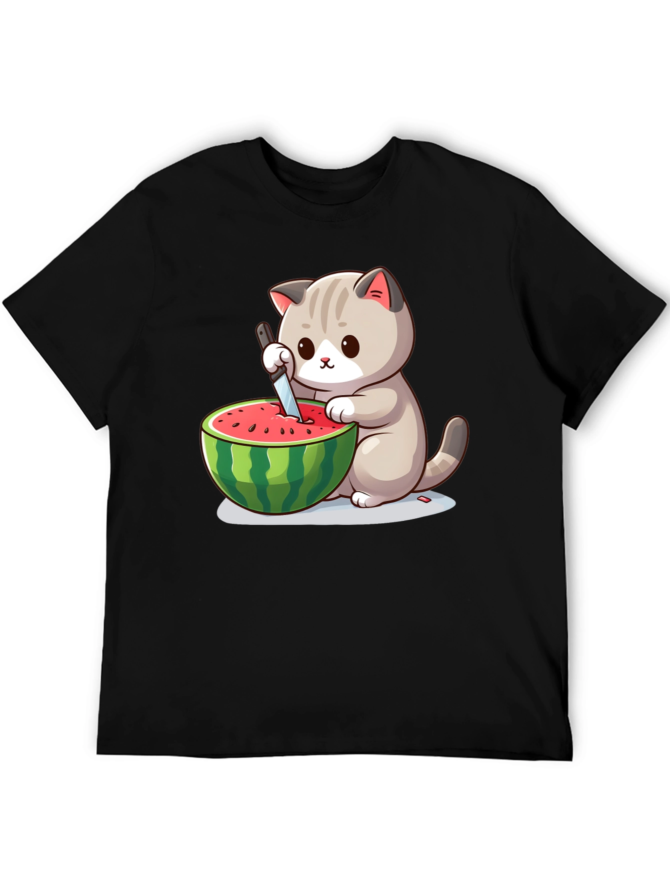Cat Watermelon T-Shirt