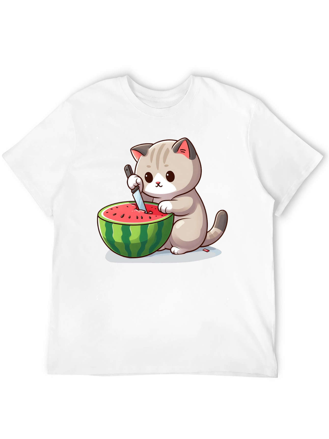 Cat Watermelon T-Shirt