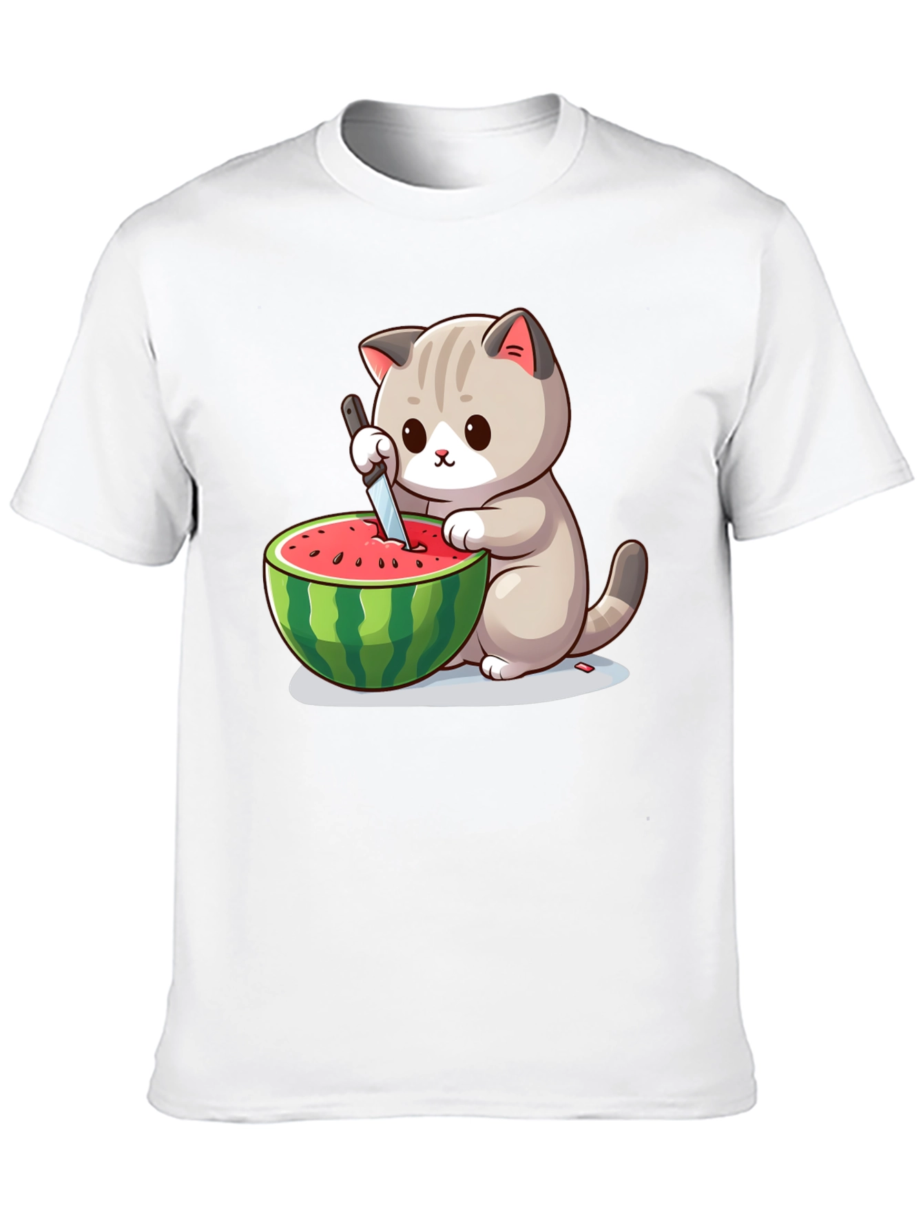 Cat Watermelon T-Shirt
