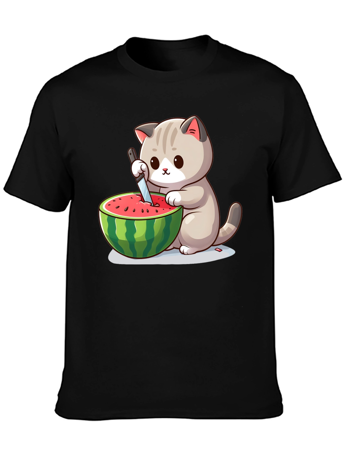 Cat Watermelon T-Shirt