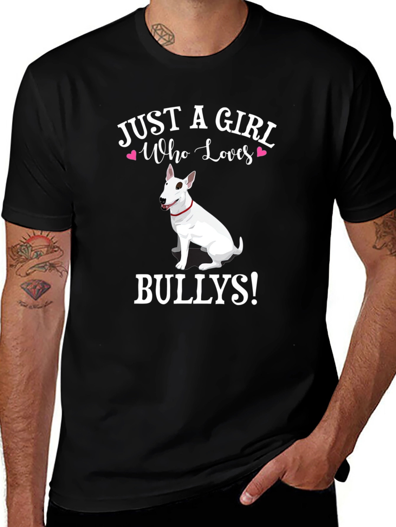 Just a Girl Who Loves Bullies T-Shirt