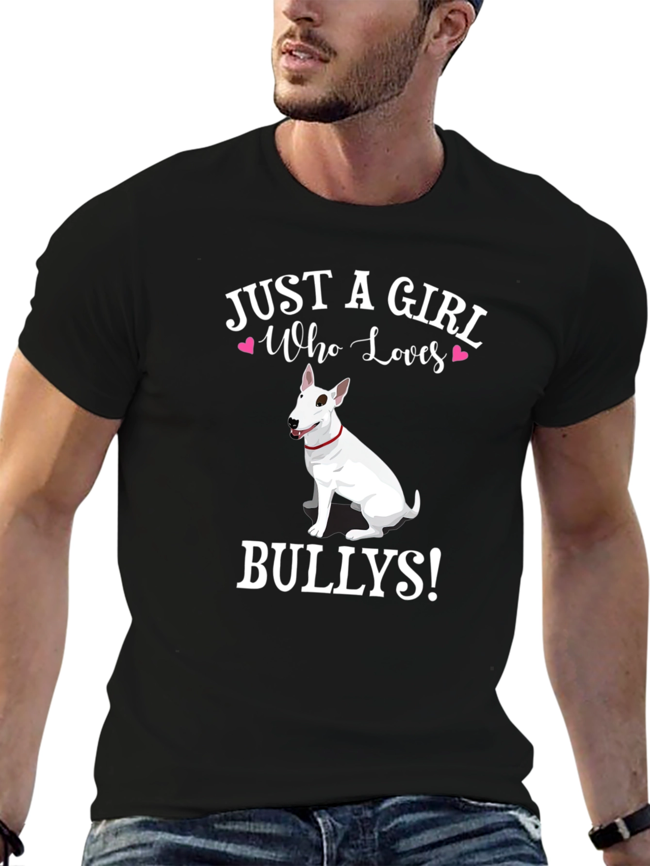 Just a Girl Who Loves Bullies T-Shirt