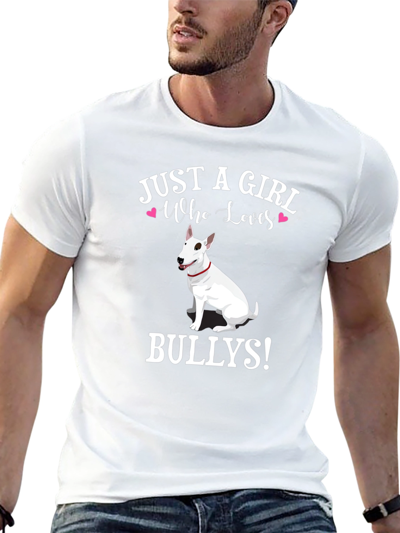 Just a Girl Who Loves Bullies T-Shirt