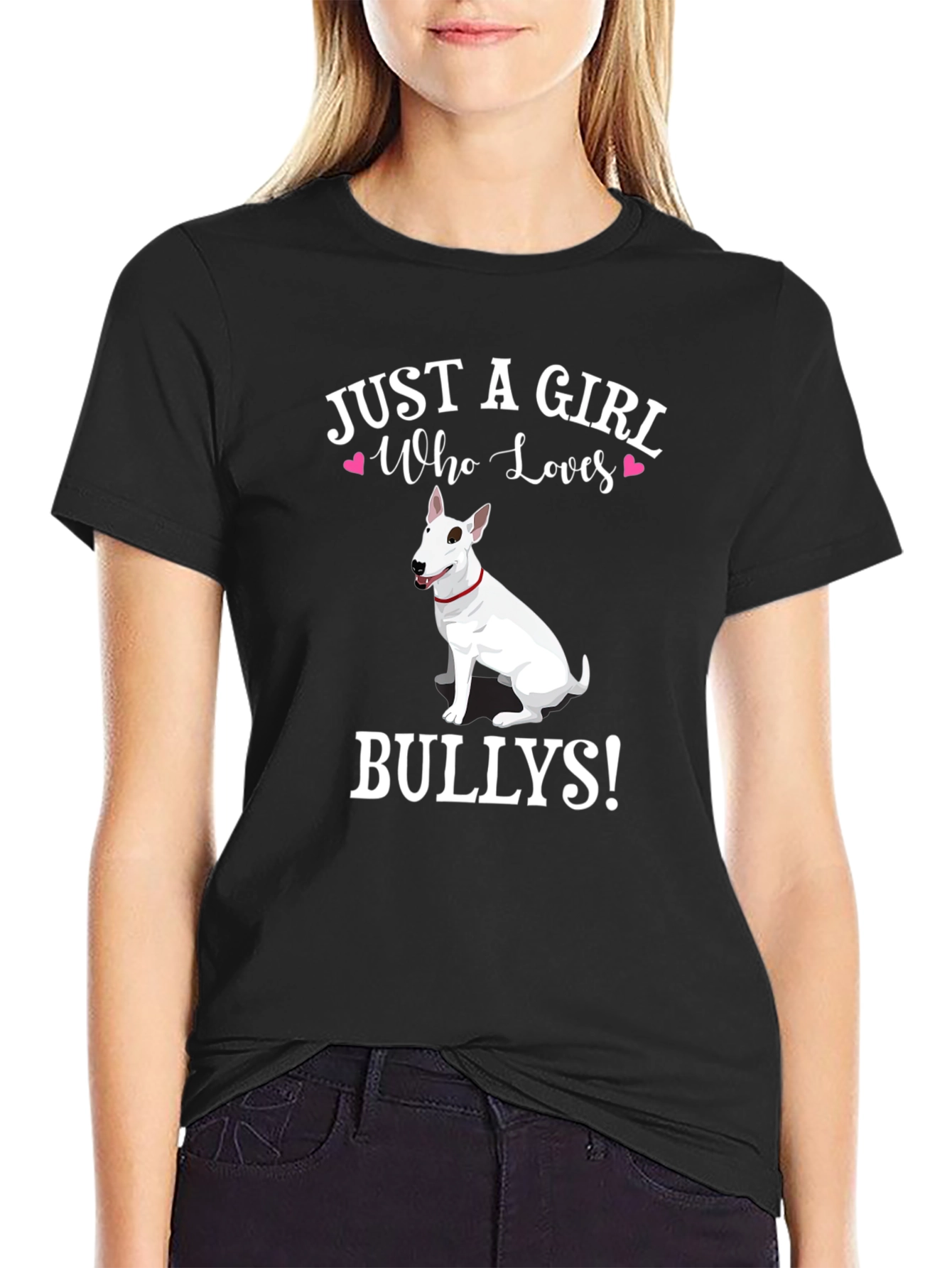 Just a Girl Who Loves Bullies T-Shirt