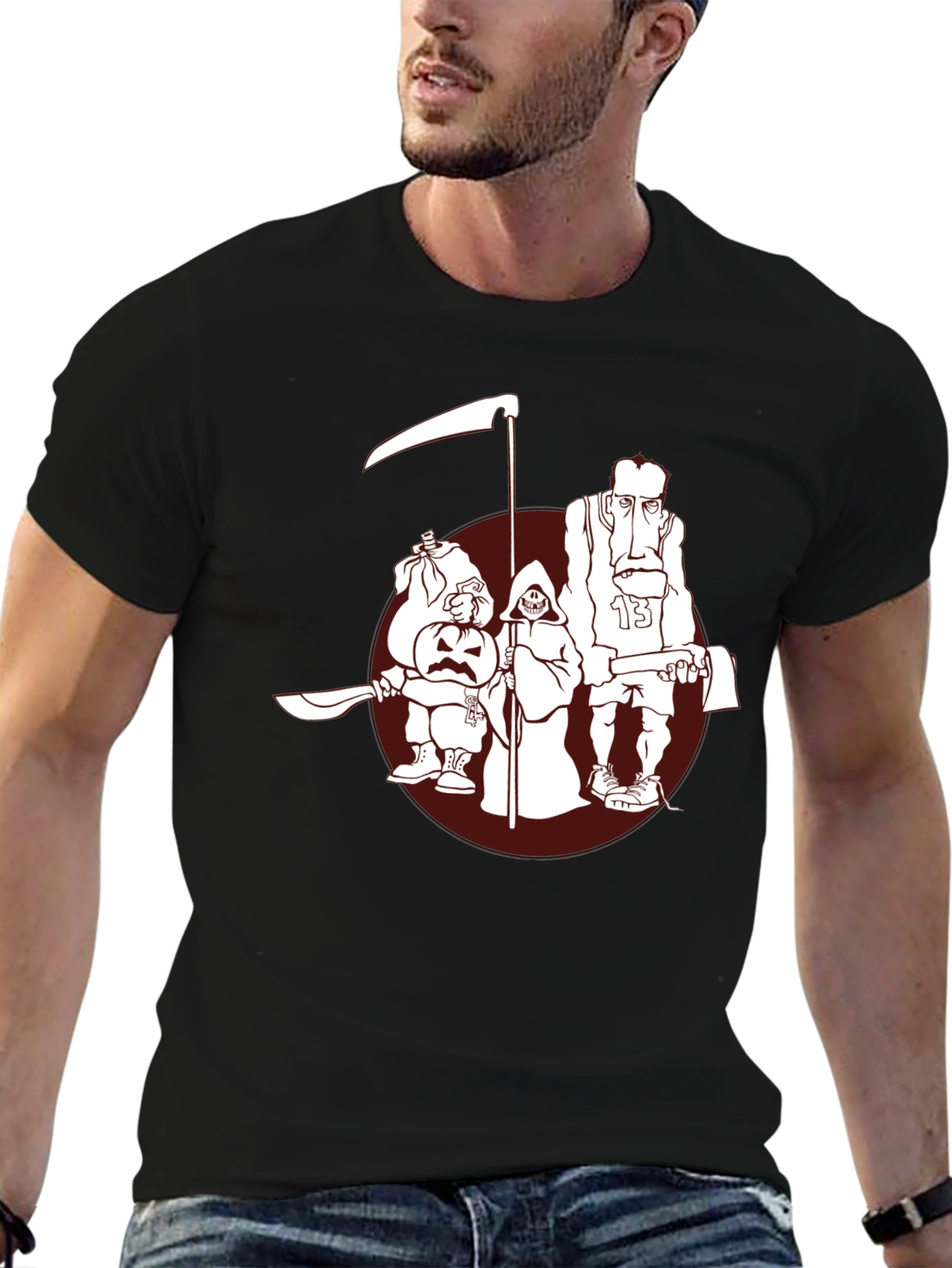 Grim Reaper Graphic T-Shirt