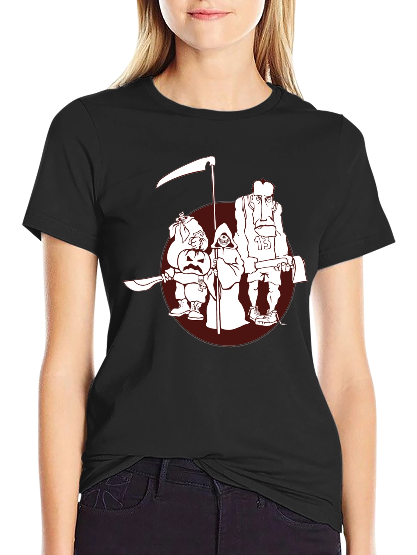 Grim Reaper Graphic T-Shirt