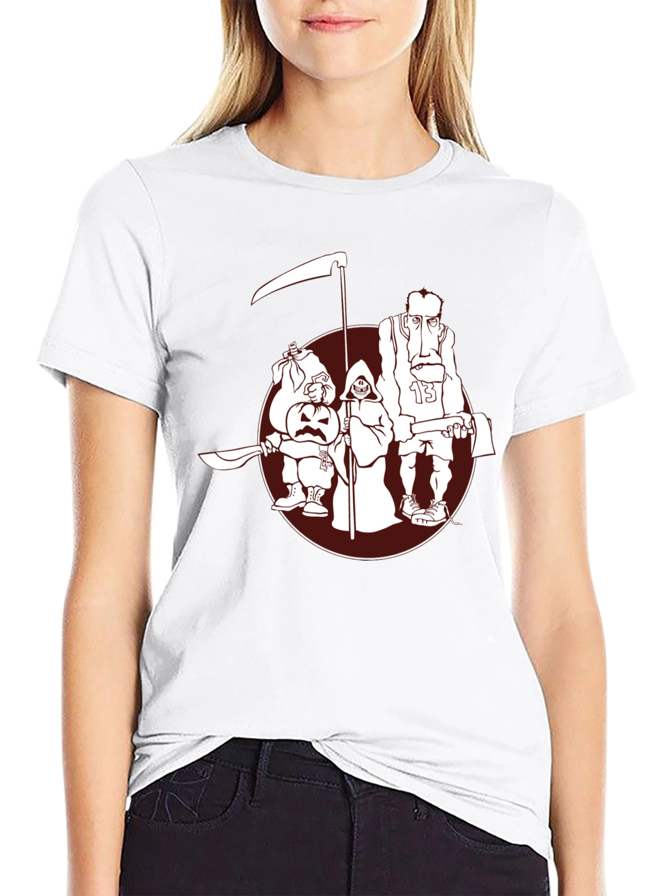 Grim Reaper Graphic T-Shirt