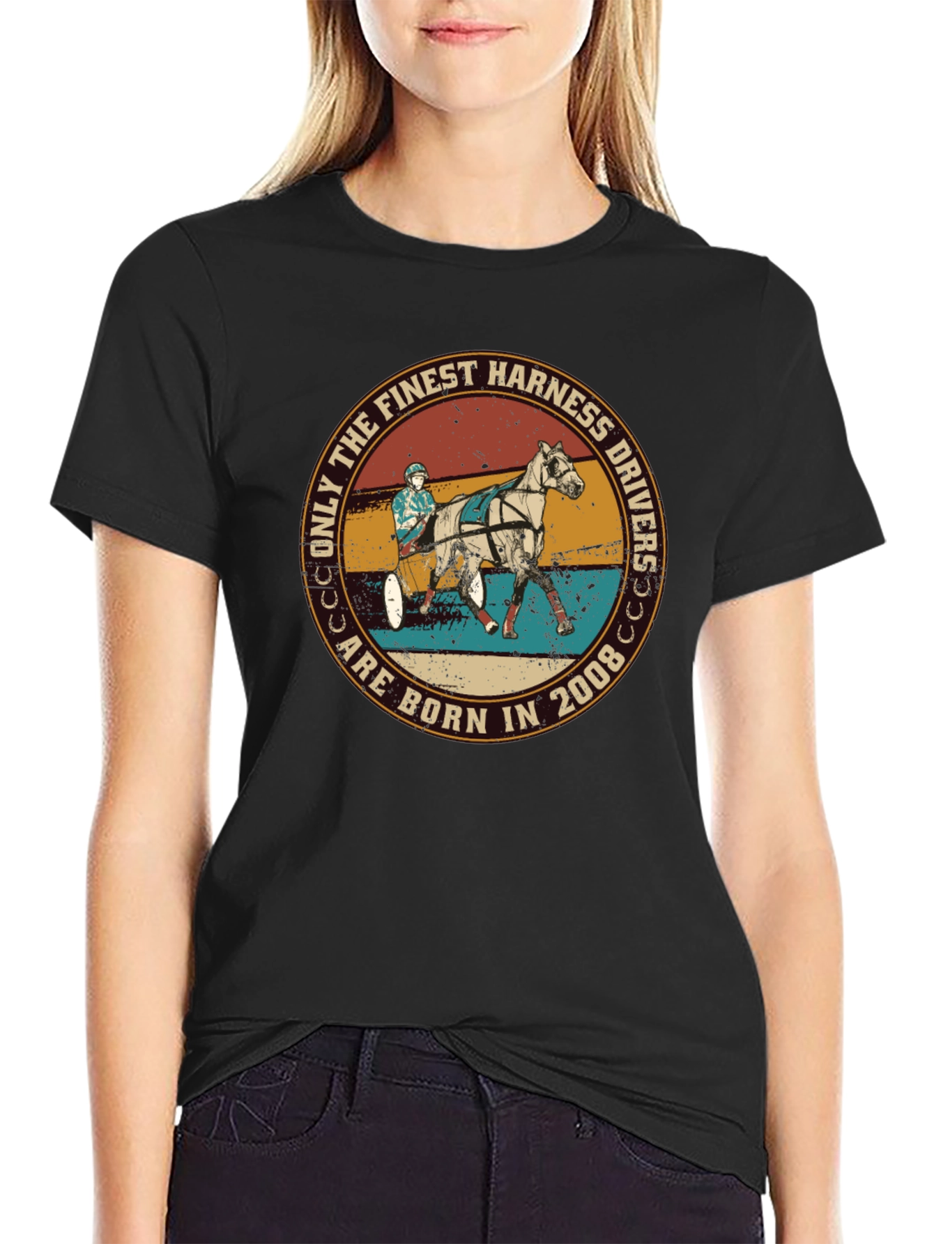 Finest Harness Drivers Born in 2008 T-Shirt