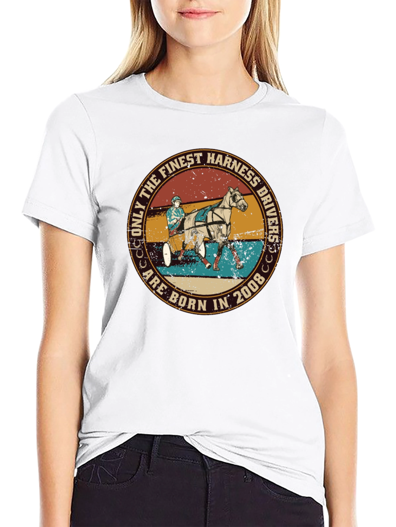 Finest Harness Drivers Born in 2008 T-Shirt