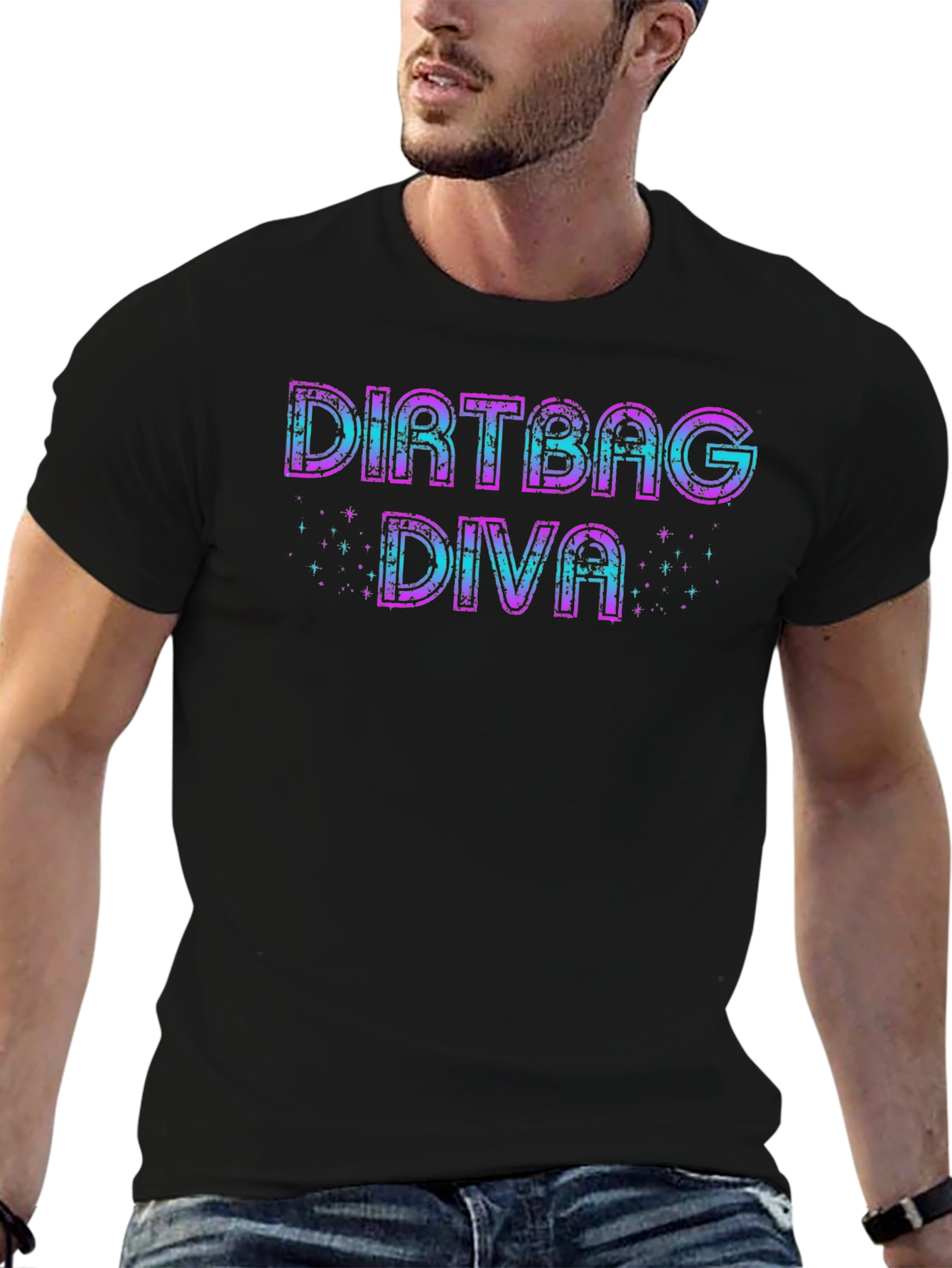 Dirtbag Diva Graphic T-Shirt - Casual & Fun